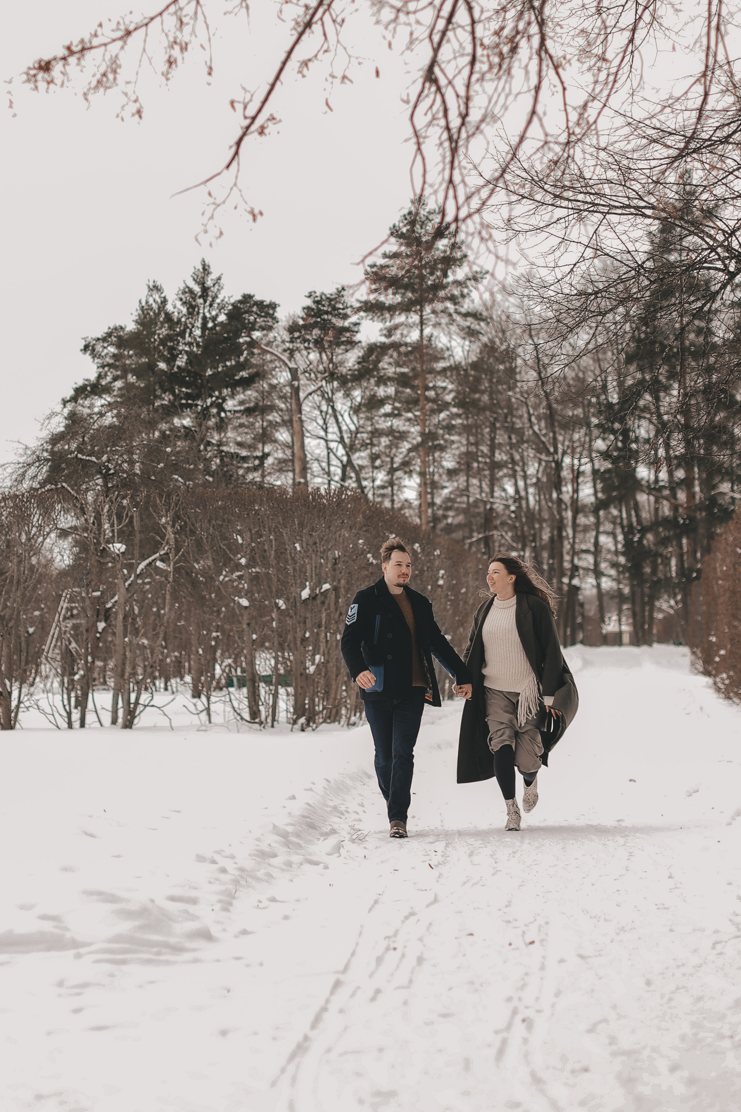 Зимние фотопрогулки. Фотограф Алена Малинина в Санкт-Петербурге Пушкин Питер СПб Семейные и детские фотосессии