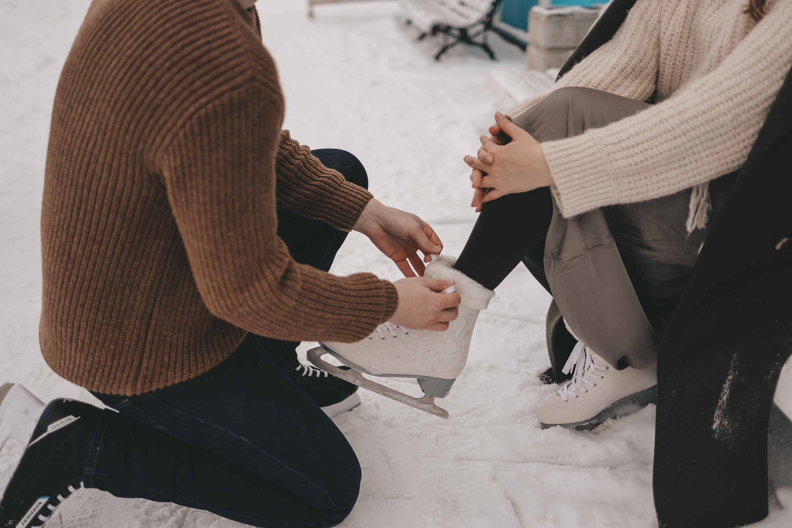 Зимние фотопрогулки. Фотограф Алена Малинина в Санкт-Петербурге Пушкин Питер СПб Семейные и детские фотосессии