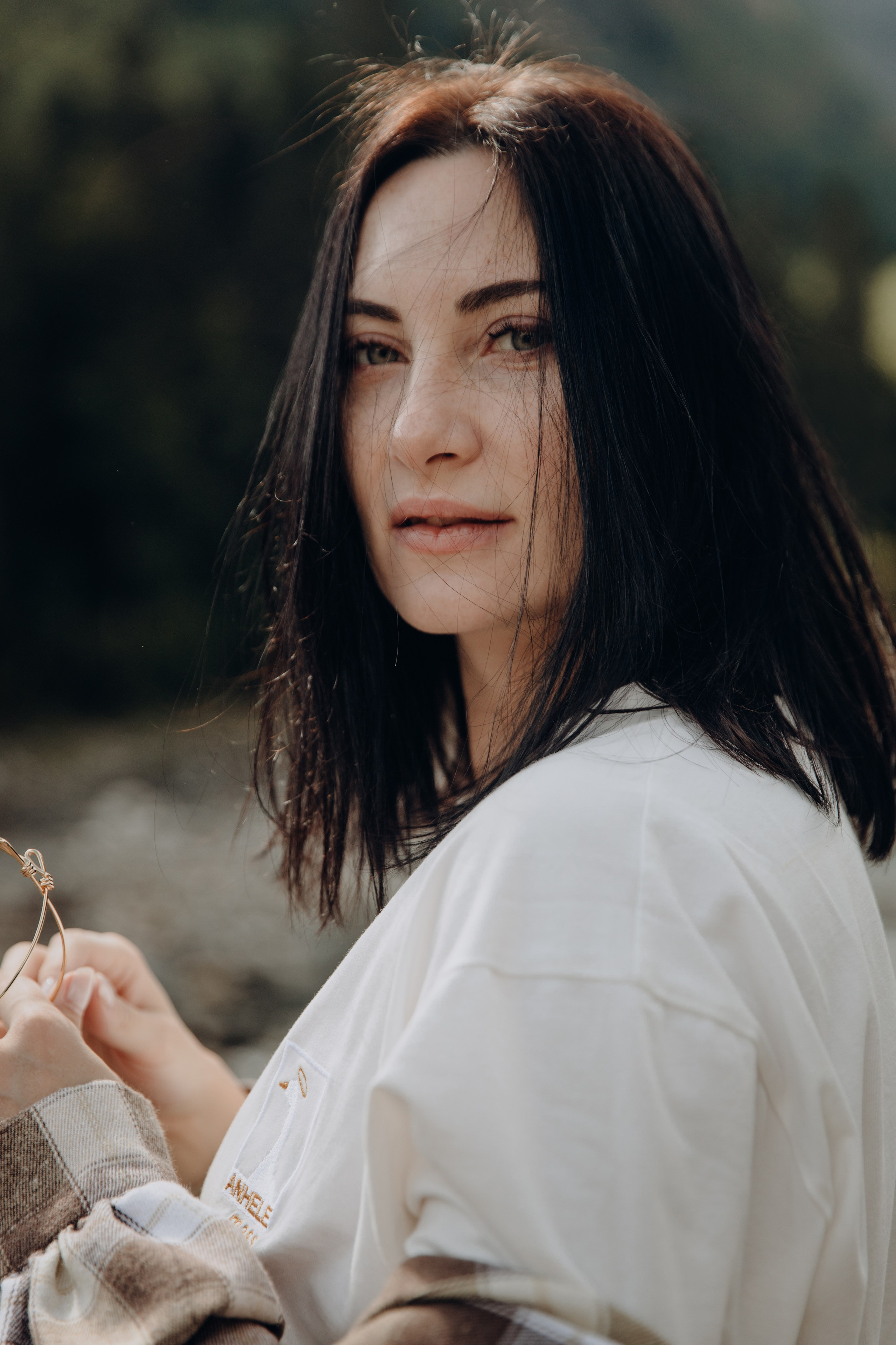 Юля с семьей, Домбай. Портфолио