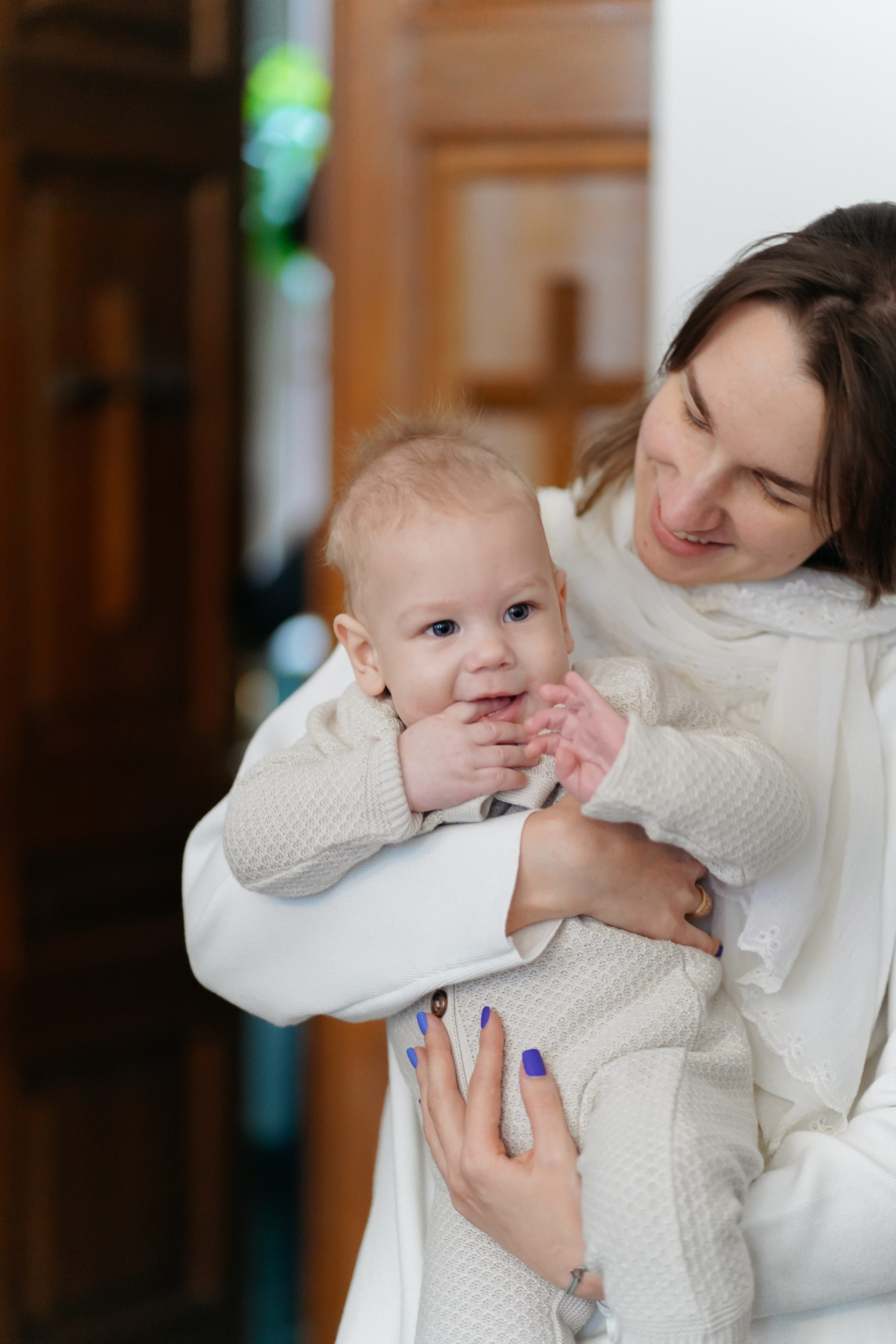 Таинство крещения Льва. Фотограф в Москве Тарасенко Татьяна