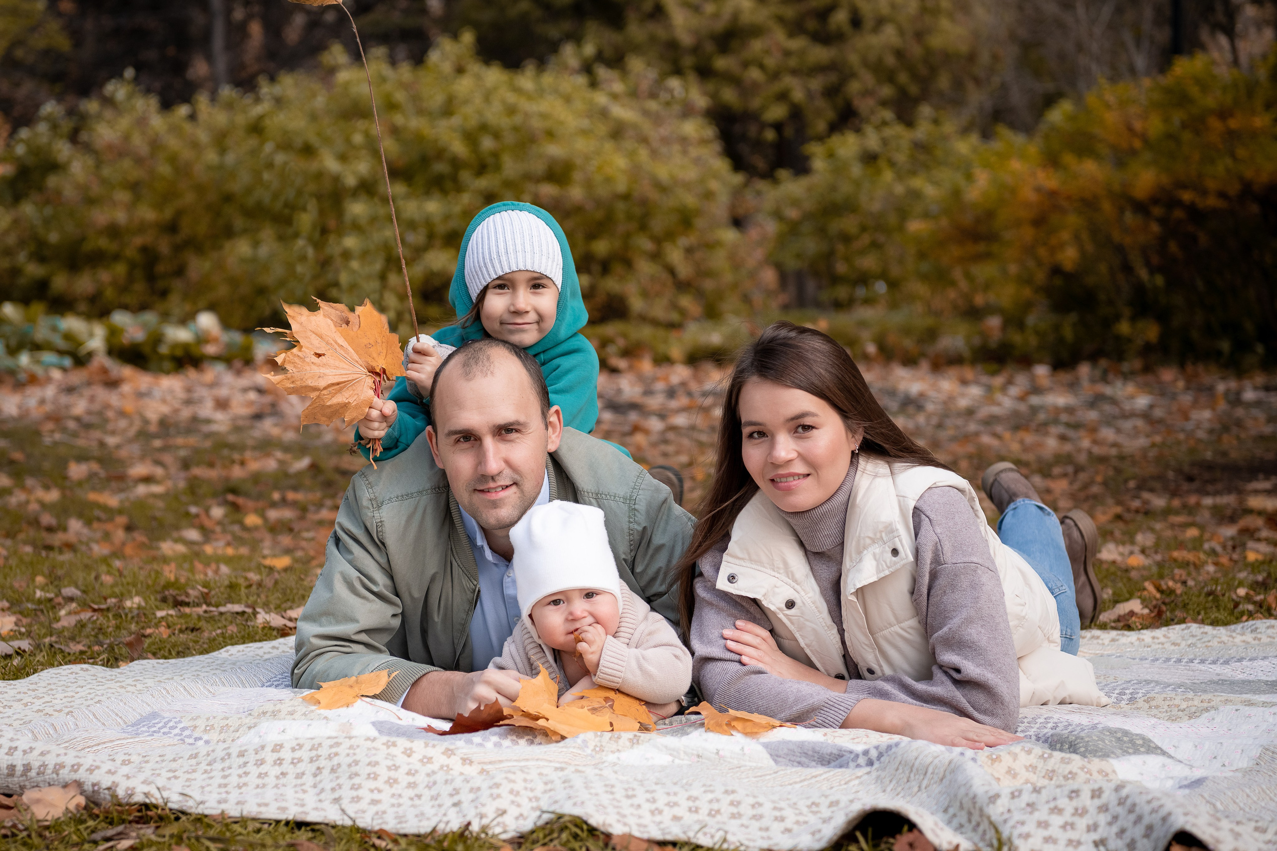 Осенняя семейная. Фомина Елена Свадебный и семейный фотограф