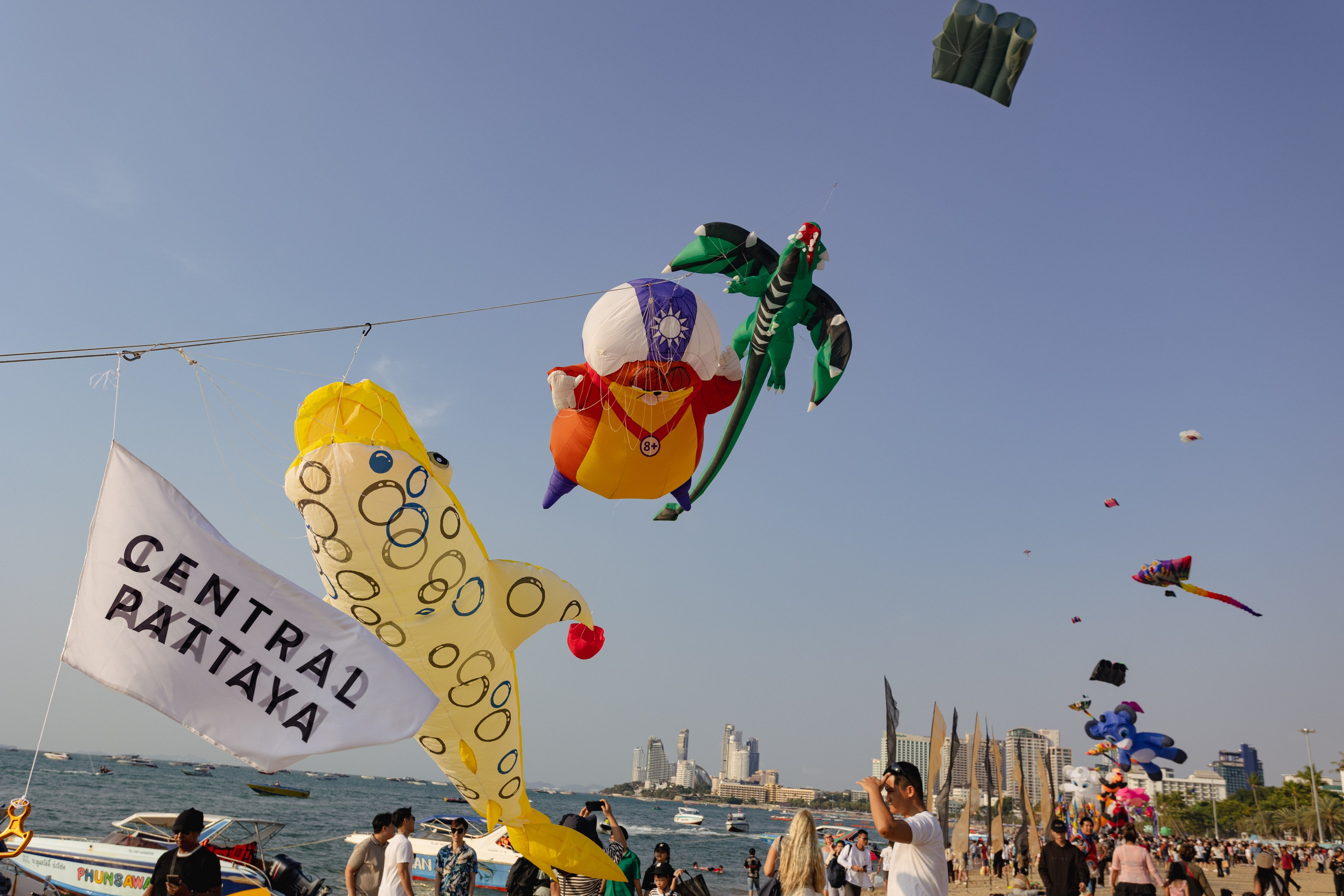 PATTAYA INTERNATIONAL KITE ON THE BEACH 2024. Photographer Sonkina Tatiana (Tanya Ash)