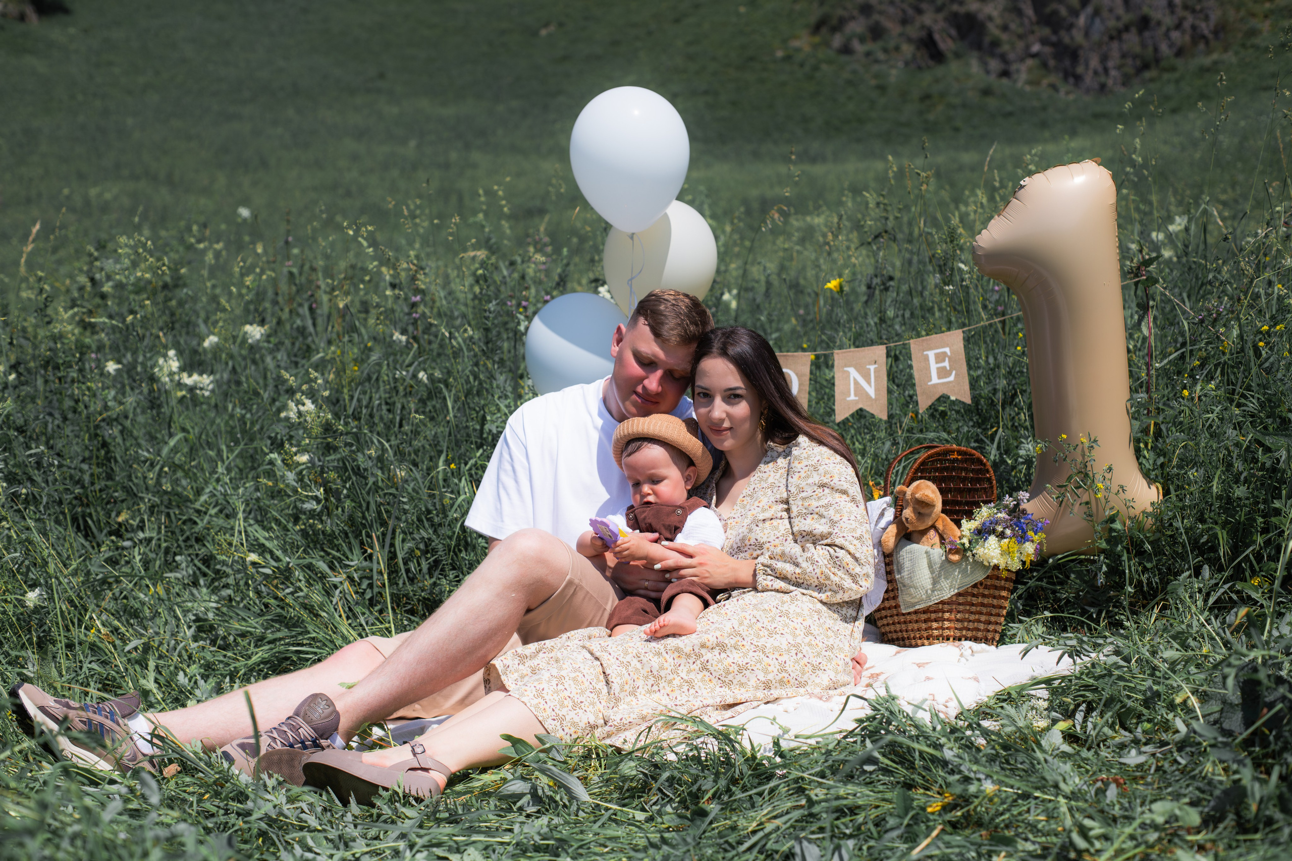 Марку 1 годик. Фотограф Нина Брандт в Горном Алтае