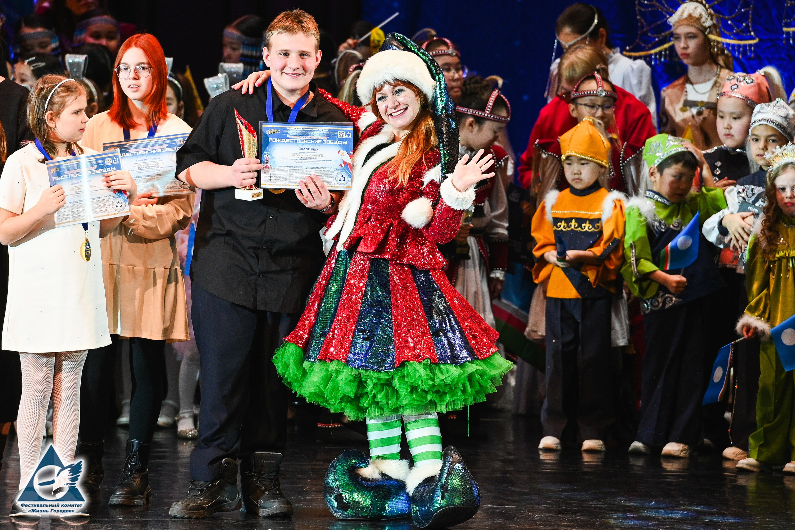 06.01.2026 «Жизнь Городов» Фестиваль-конкурс «Рождественские звёзды» г. Москва. Медиастудия Фото Концепт