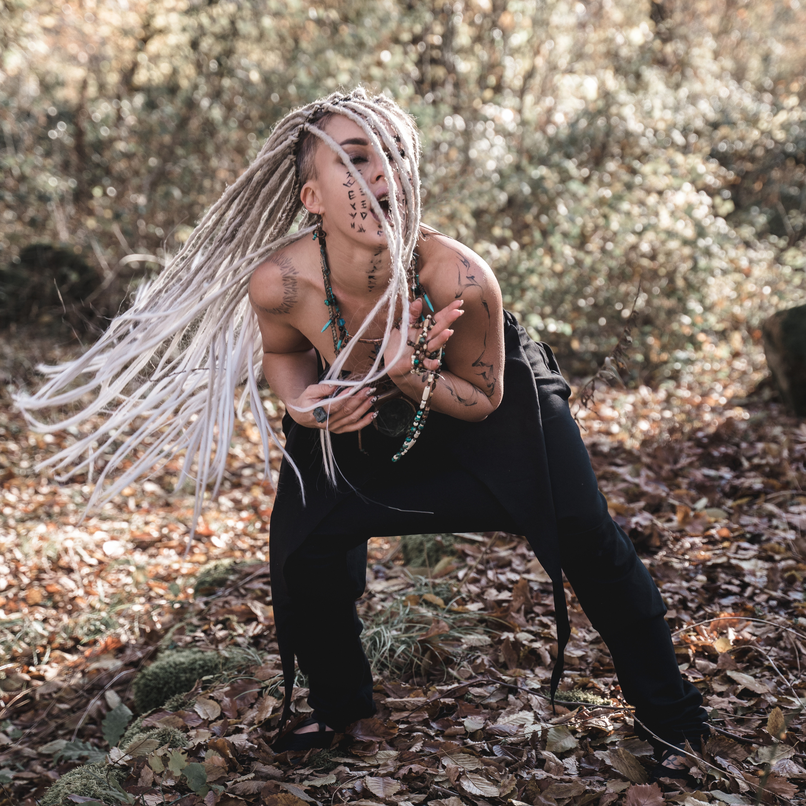 Shamanic dances. Photographer Phuket