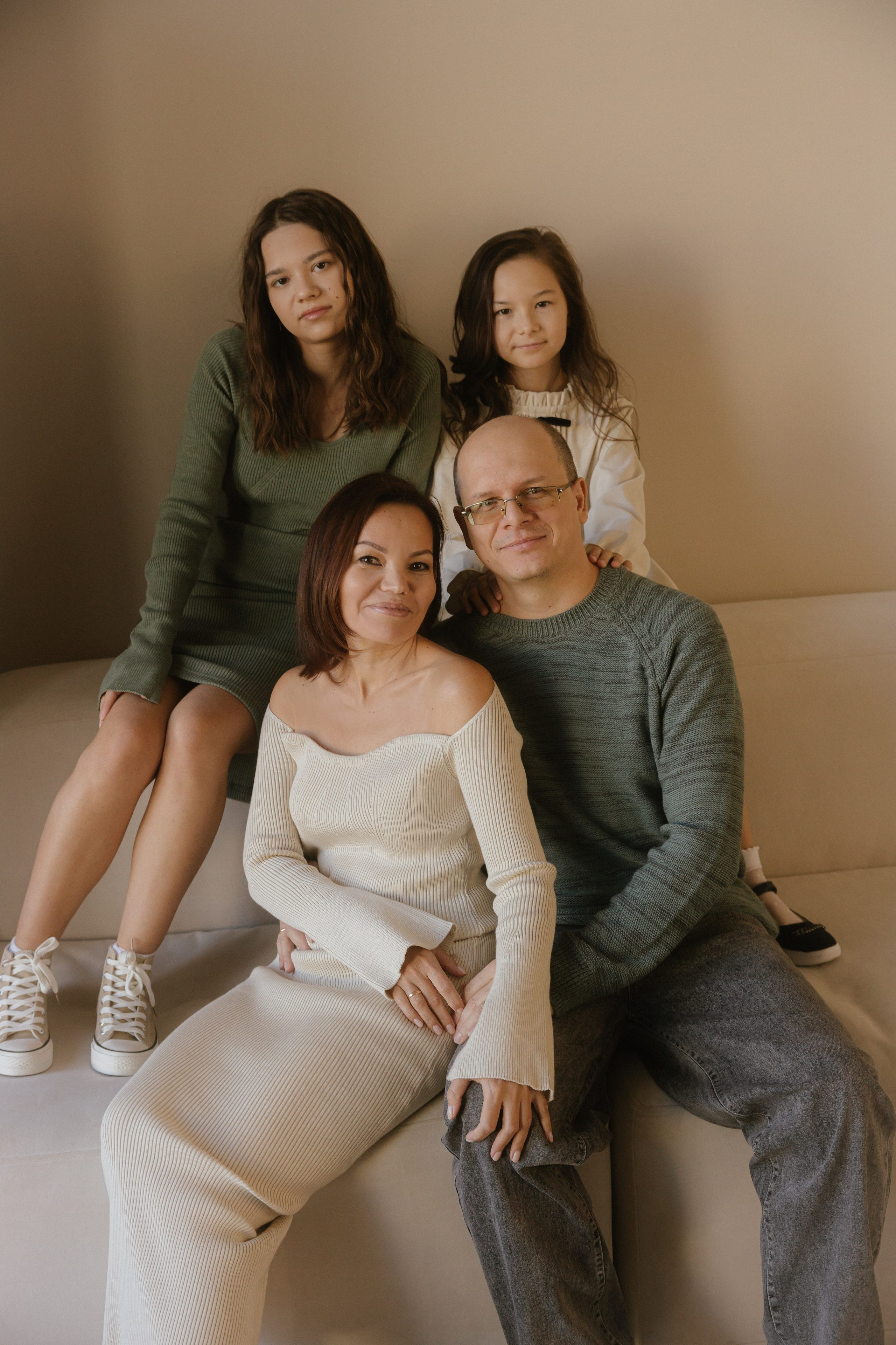 Олег + Альбина + Ярослава + Влада. Семейный и детский фотограф Юлия Шох