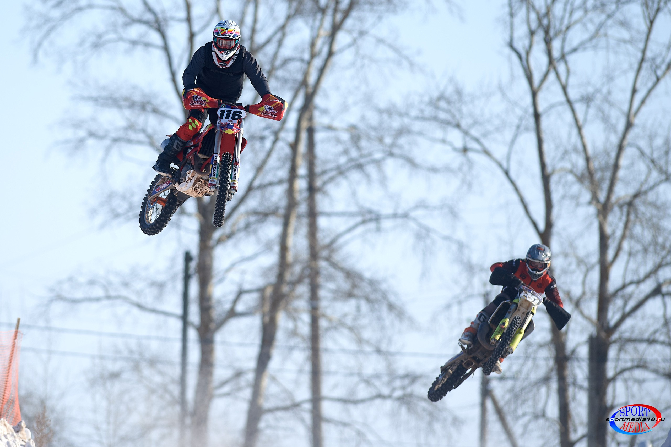 3 этап Кубка Удмуртской Республики по мотокроссу. Воткинск 23.02.2025. Спортивный репортажный фотограф в Ижевске Сергей Мерзляков