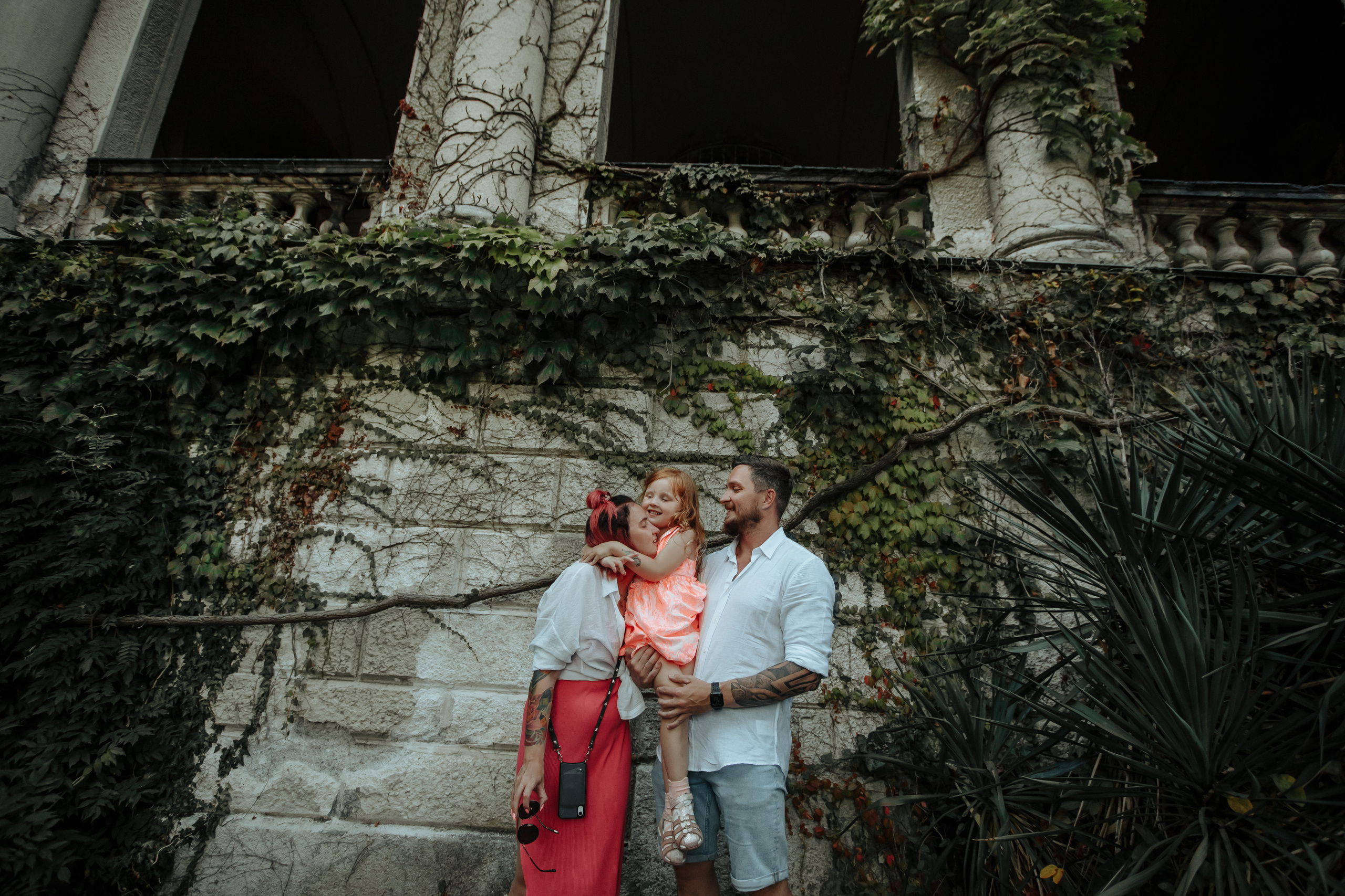 Ксюша, Сергей и Маша. Милана Довгаль - семейный фотограф и видеограф  в Адлере и Сочи