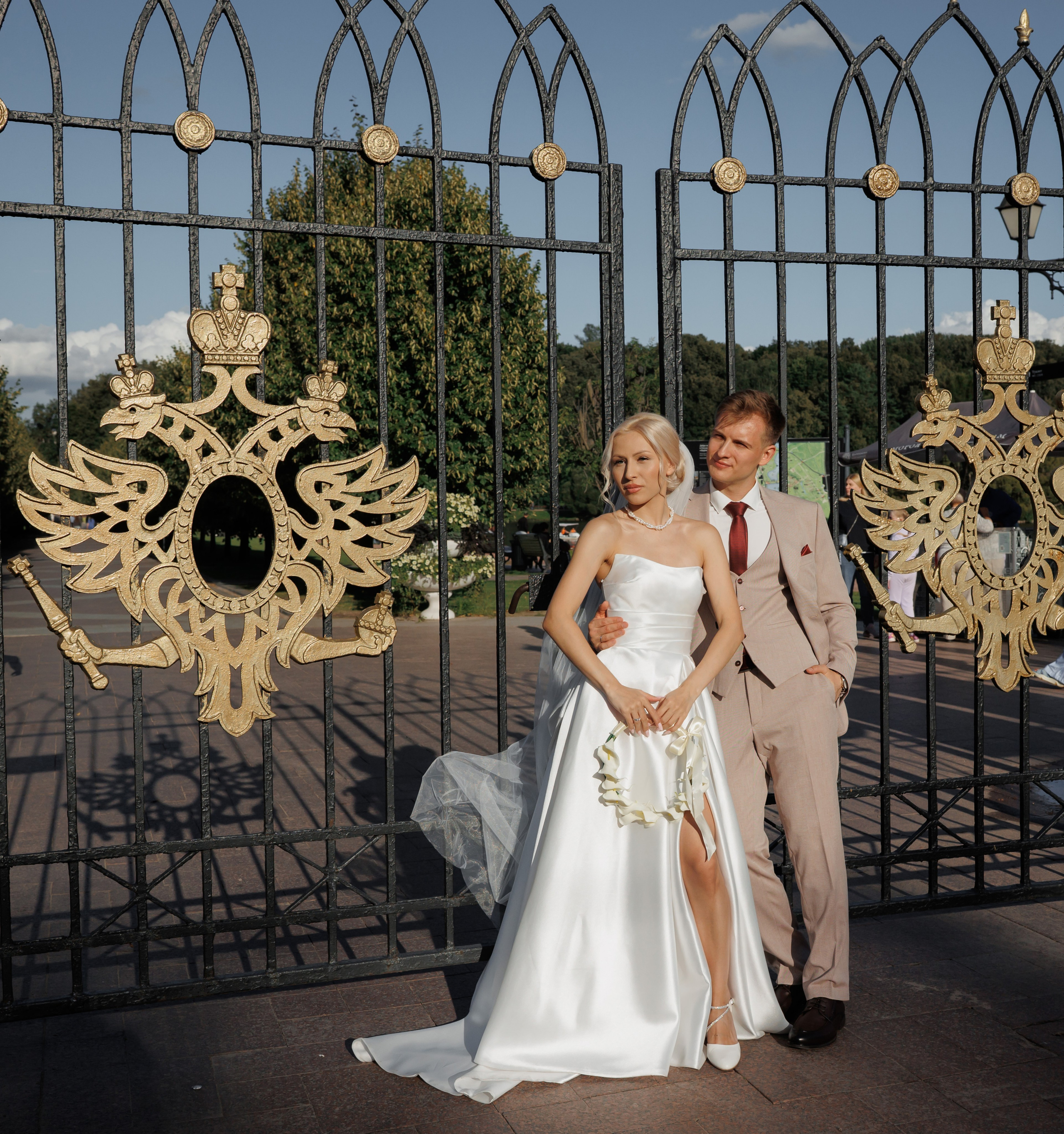 Отель «Милан», Шипиловский ЗАГС, прогулка в парке Царицыно. Свадебный и репортажный фотограф (Москва, Королев и другие)