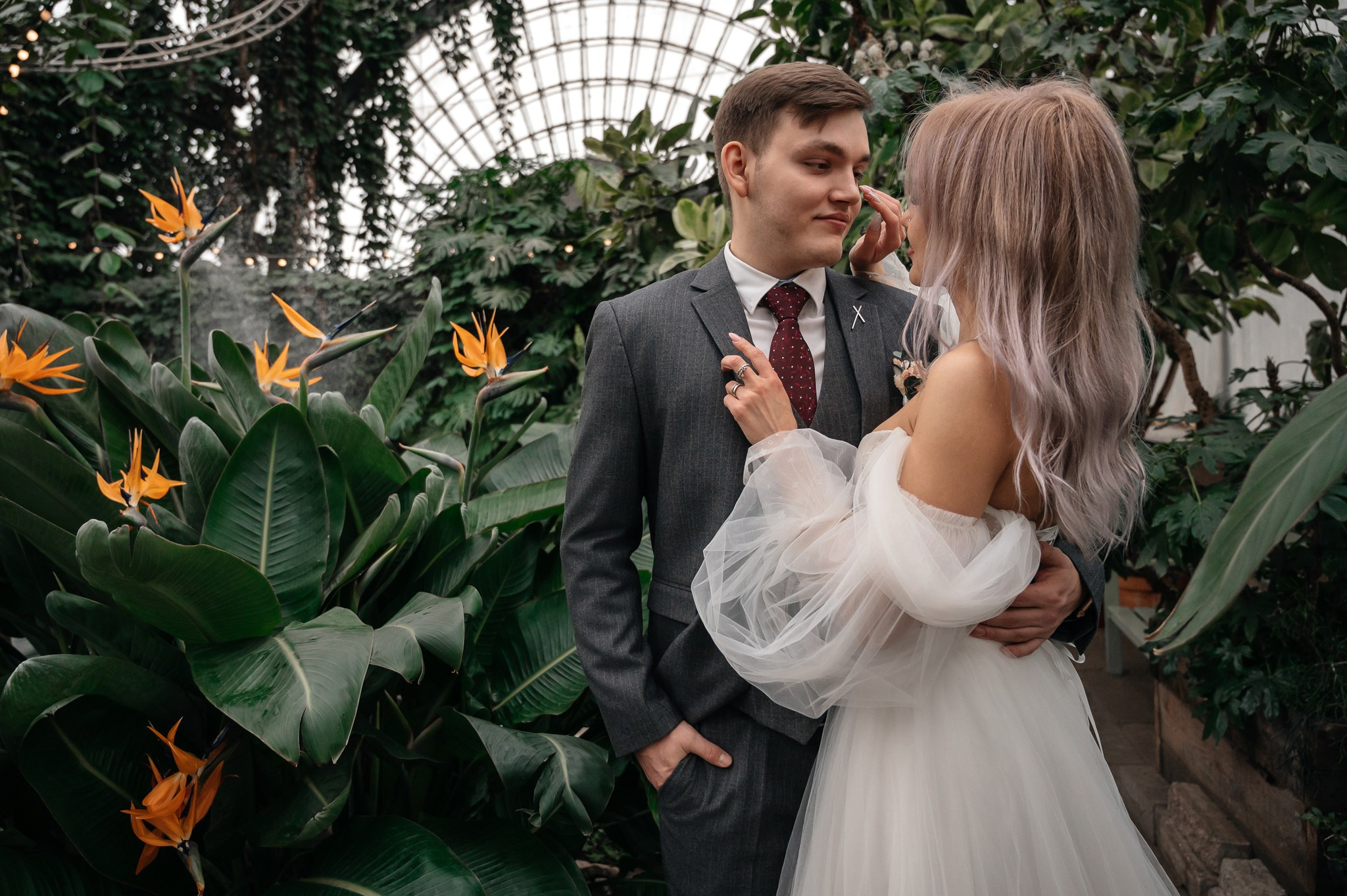 Оранжерея Таврического сада. Свадебный и семейный фотограф из Санкт-Петербурга Климов Анатолий