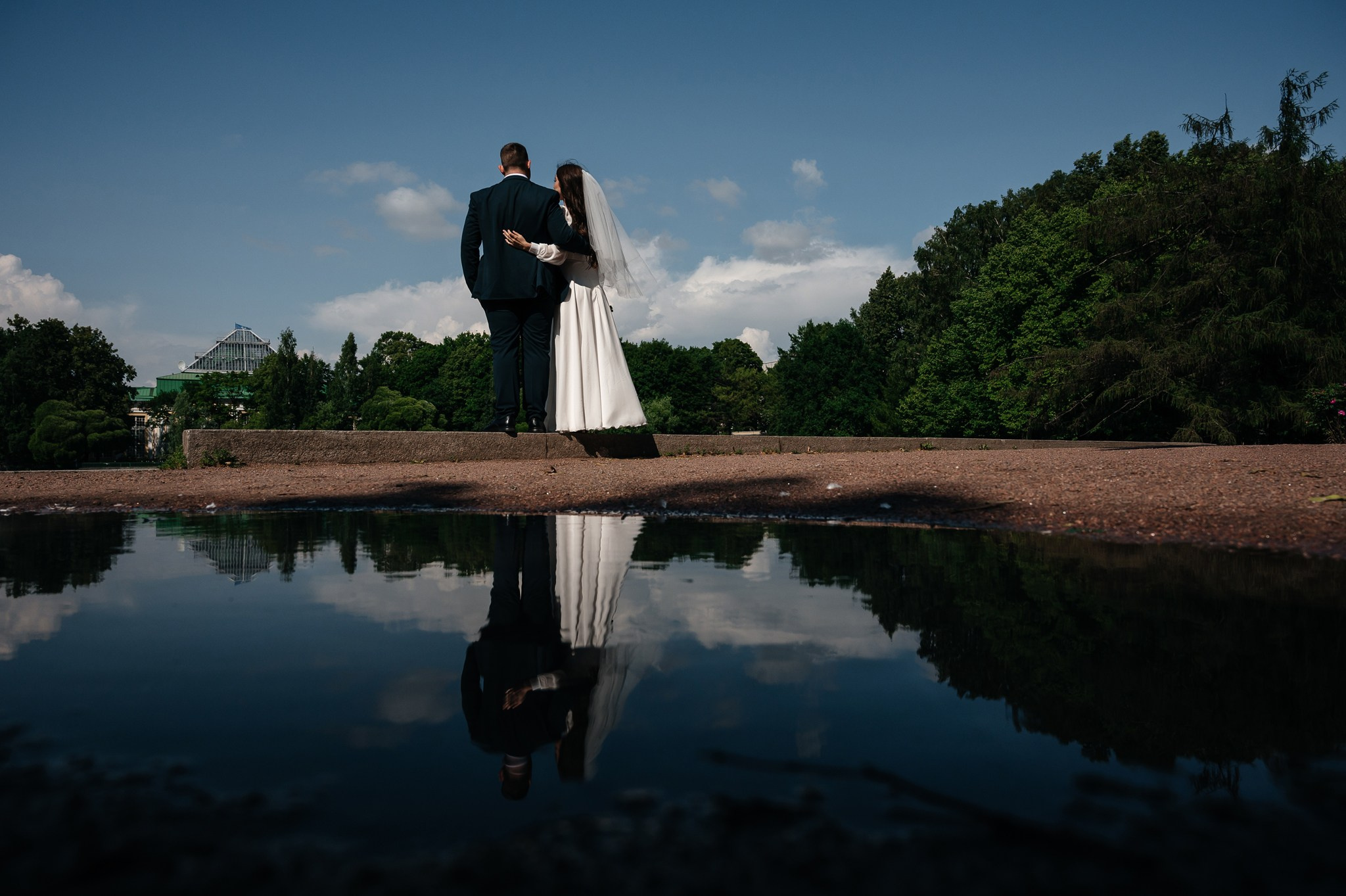 Приезжие молодожены. Свадебный и семейный фотограф из Санкт-Петербурга Климов Анатолий