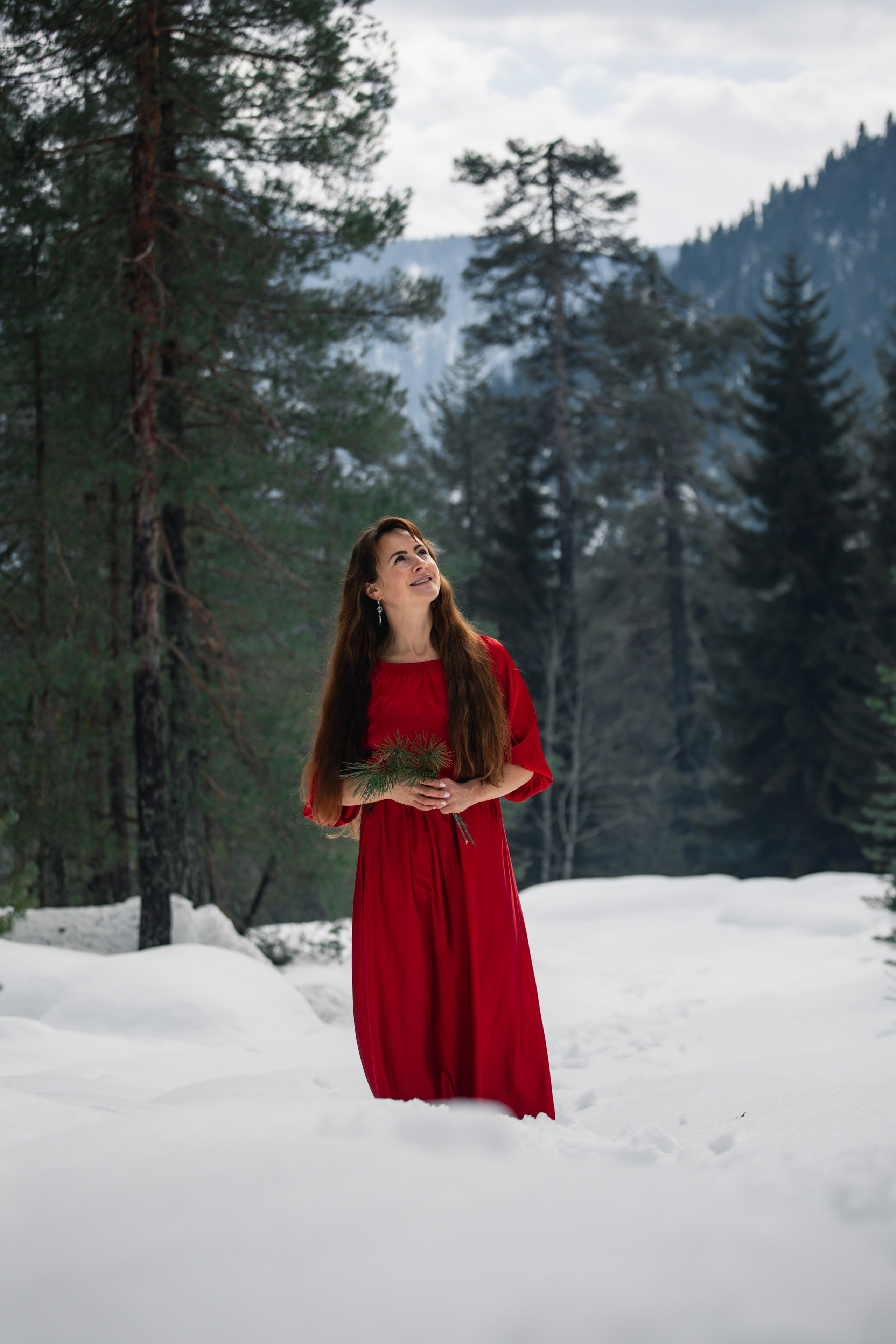 Red in snow. Photographer in Saint-Petersburg and Moscow Max Spector