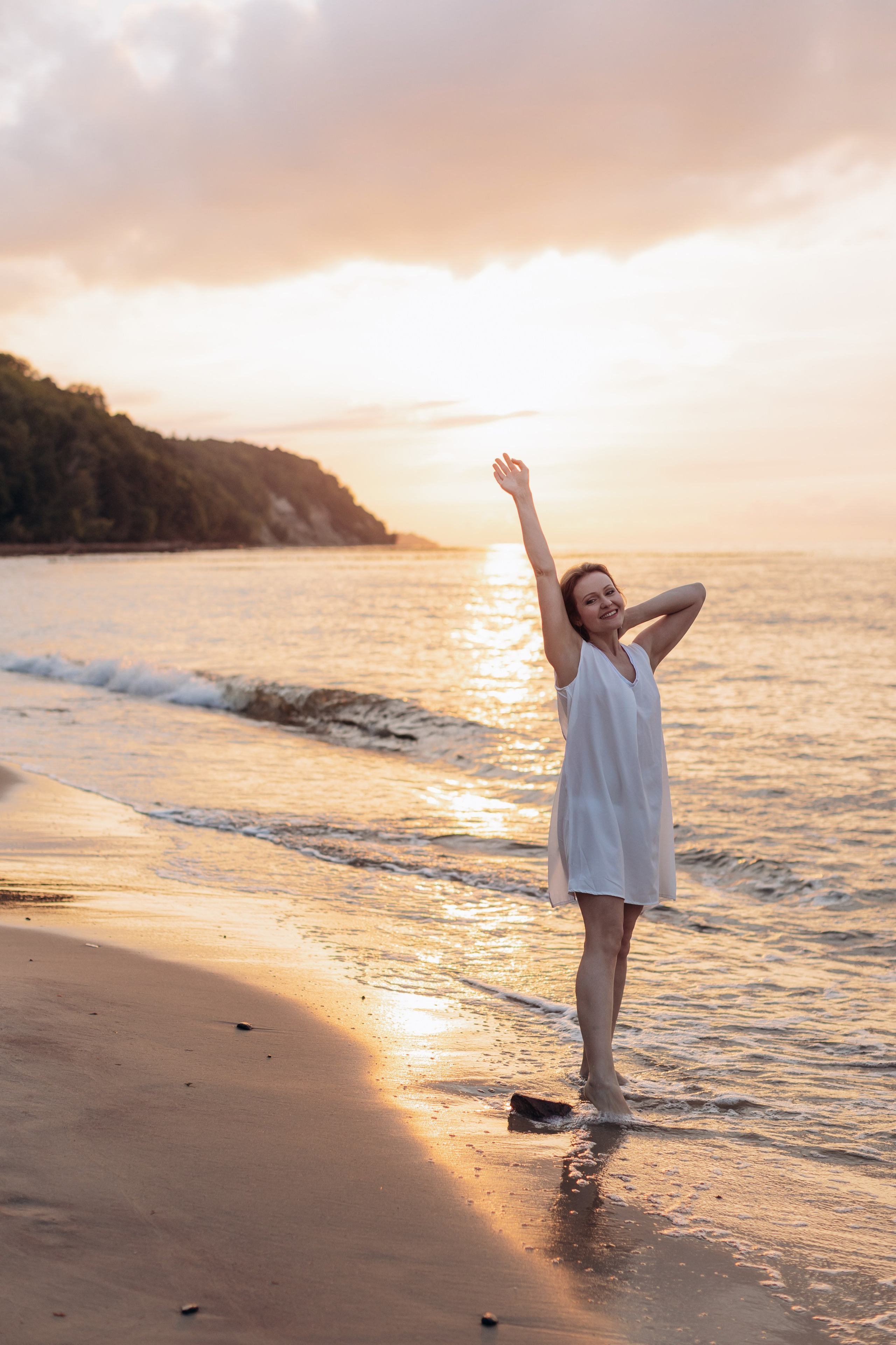 Подруги Отрадное море лето закат. Фотограф в Калининграде свадебная фотография, репортажная, фотосессии