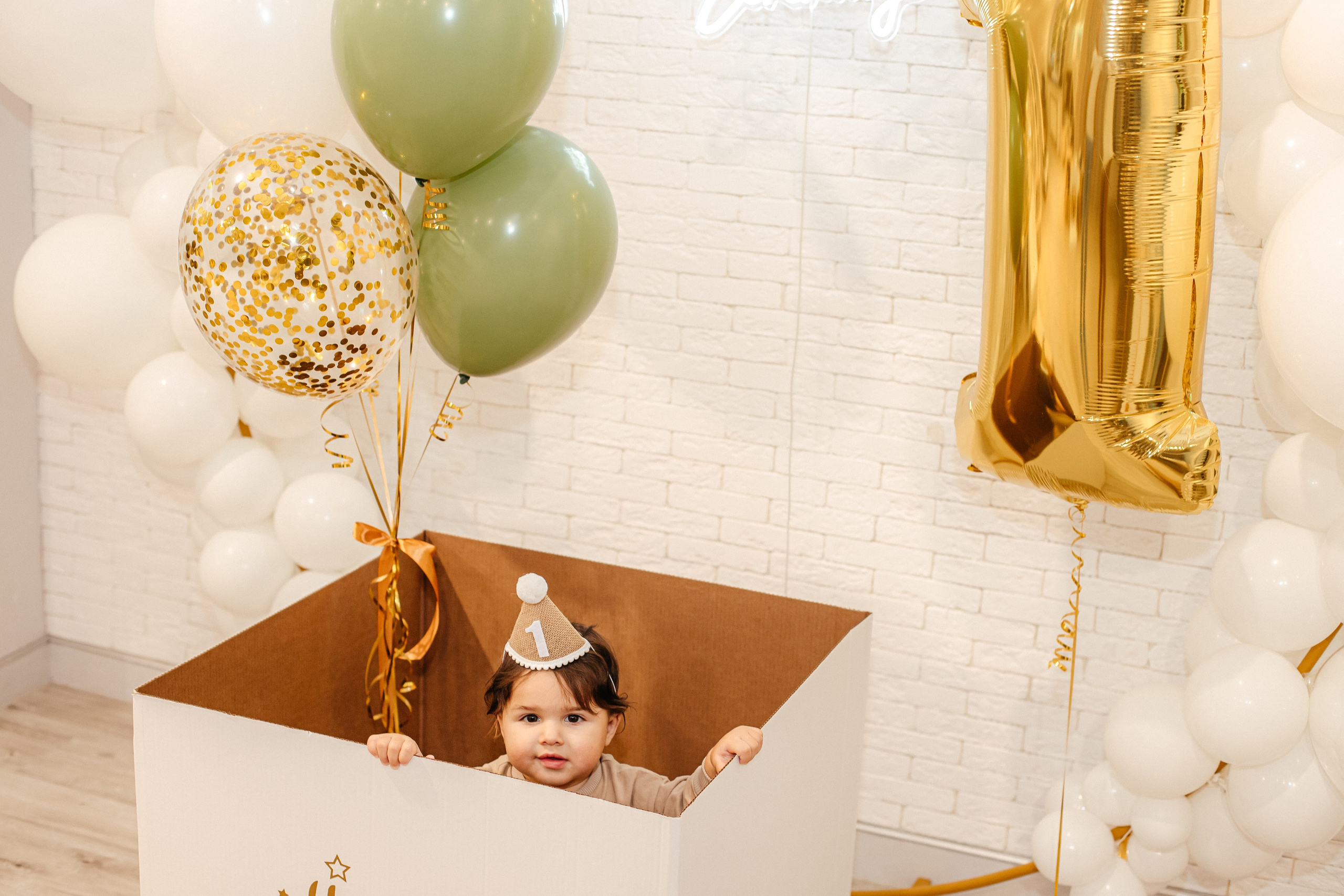 Камилю 1 годик — студия. Elena Sova — семейный и женский фотограф в Санкт-Петербурге