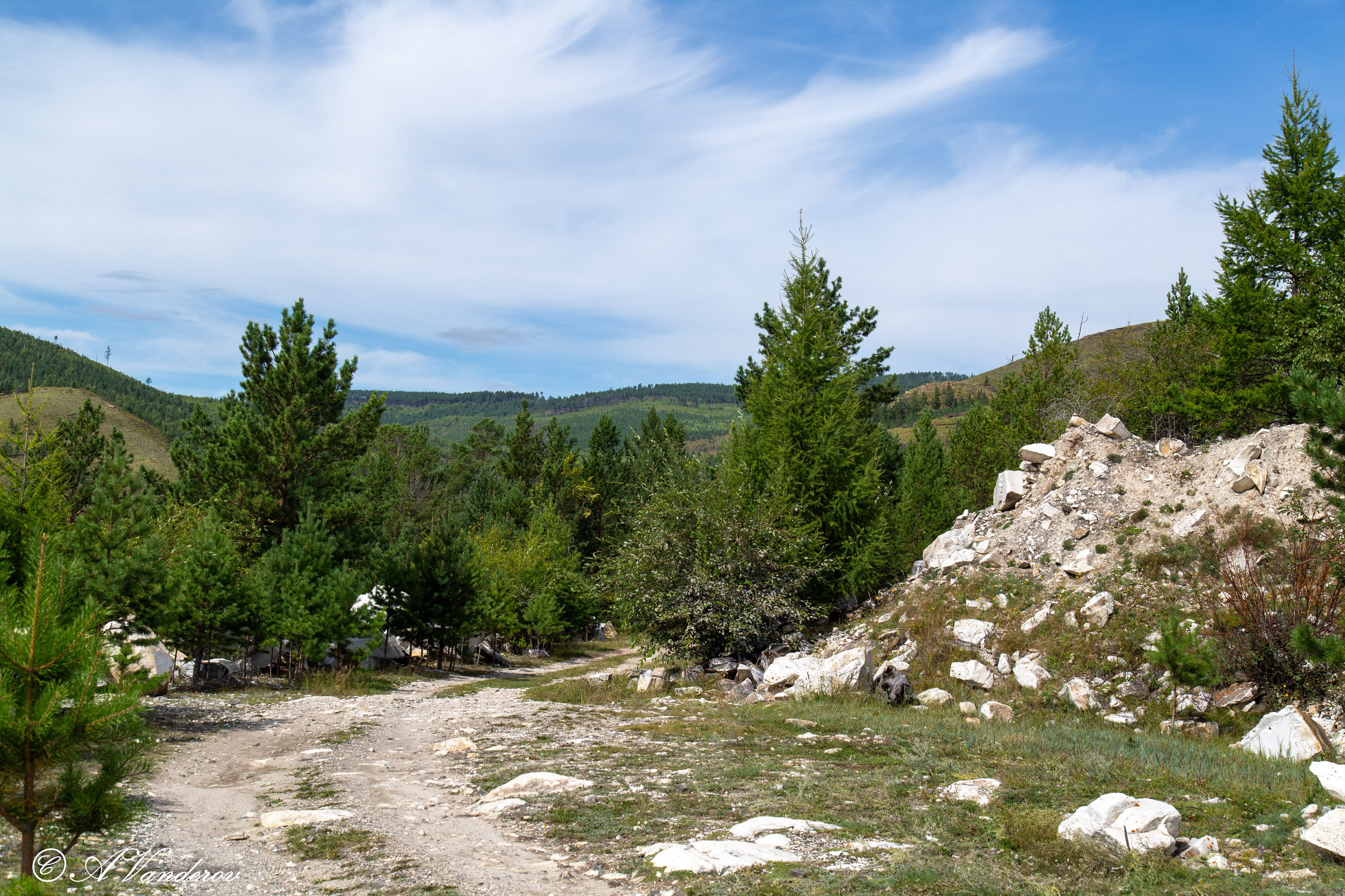 Мраморный карьер. Фотограф Омск | Александр Вандеров