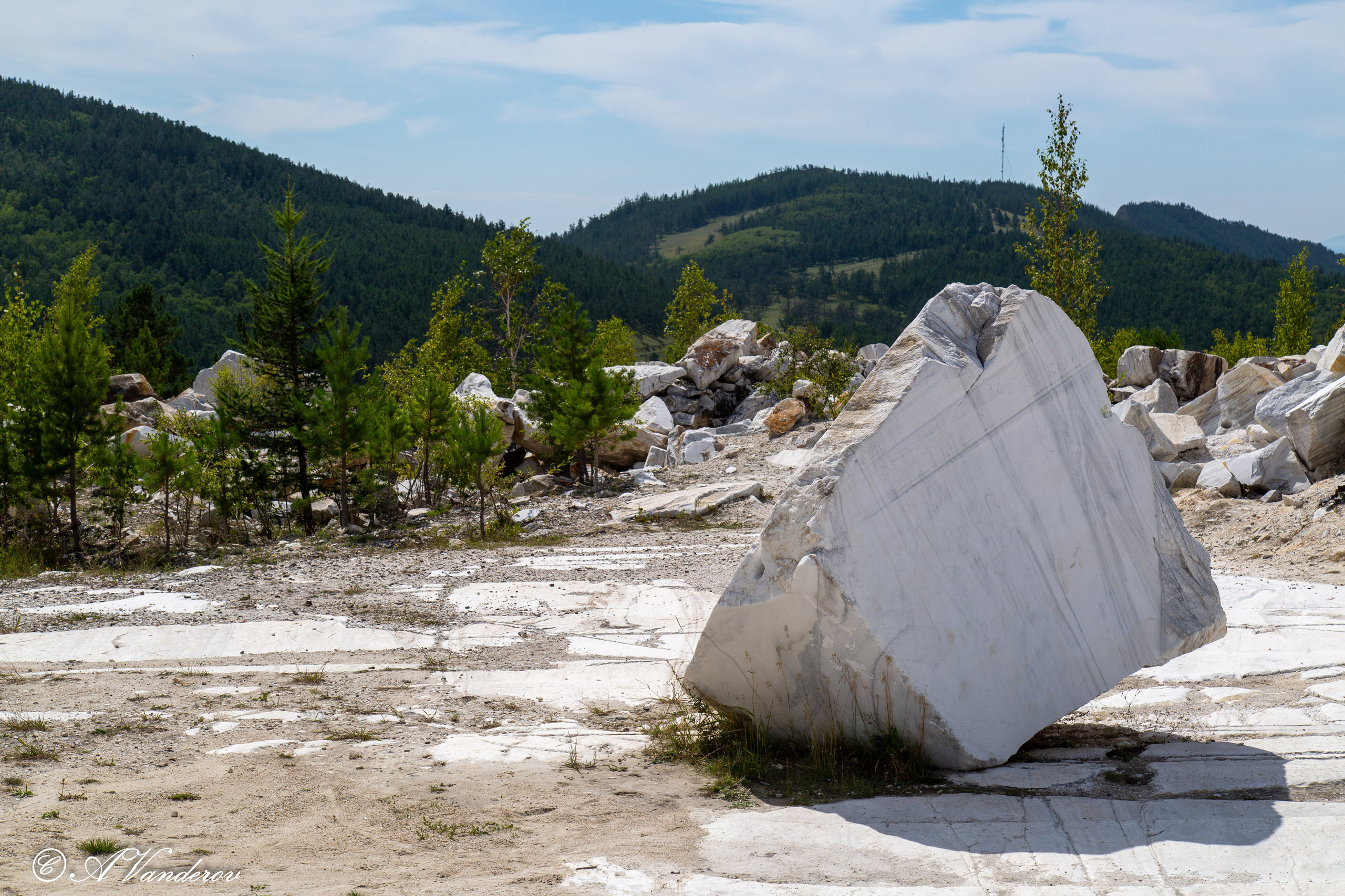 Мраморный карьер. Фотограф Омск | Александр Вандеров