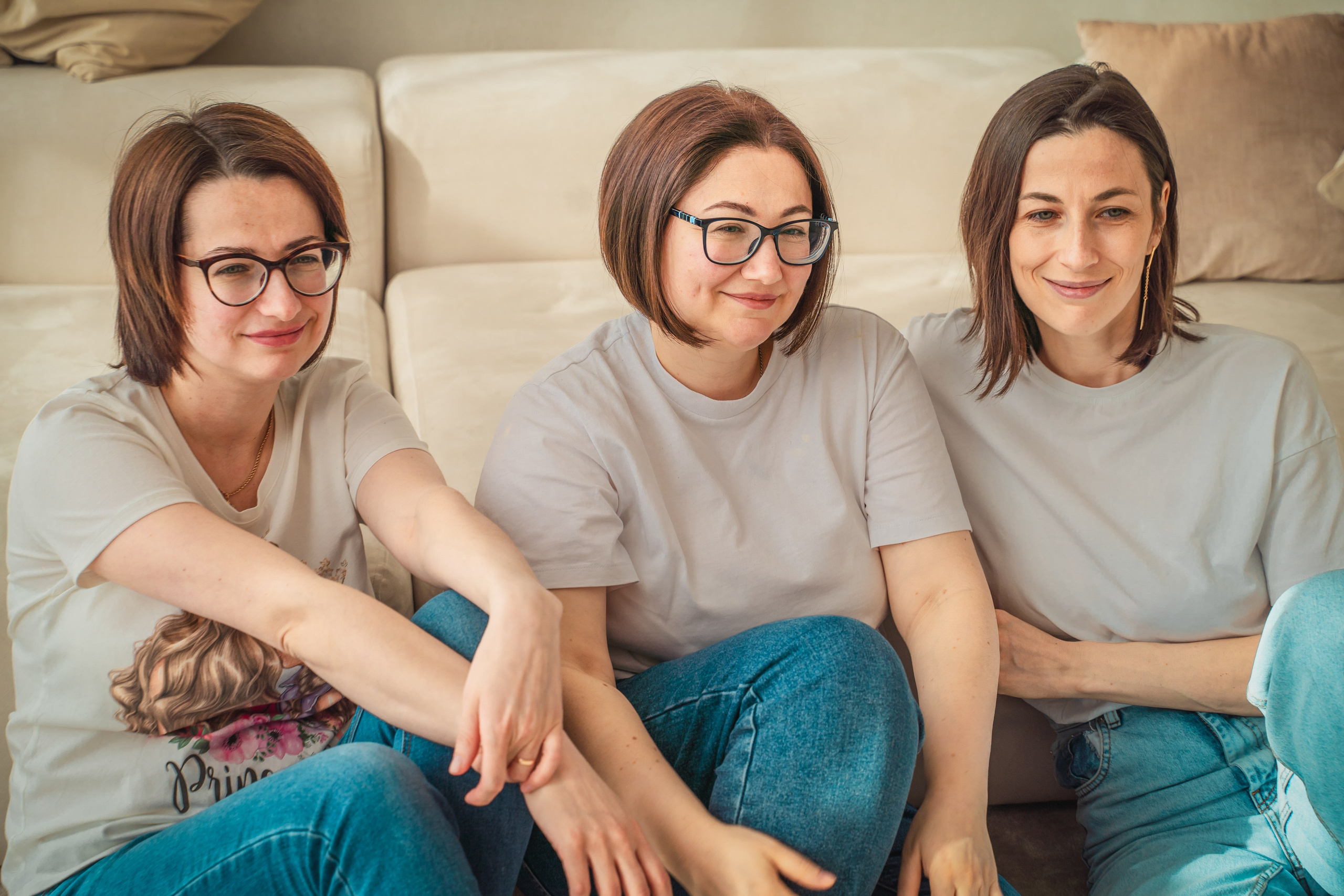 Семейная фотосессия. Студия. Фотограф в Москве Ленарская Дарья