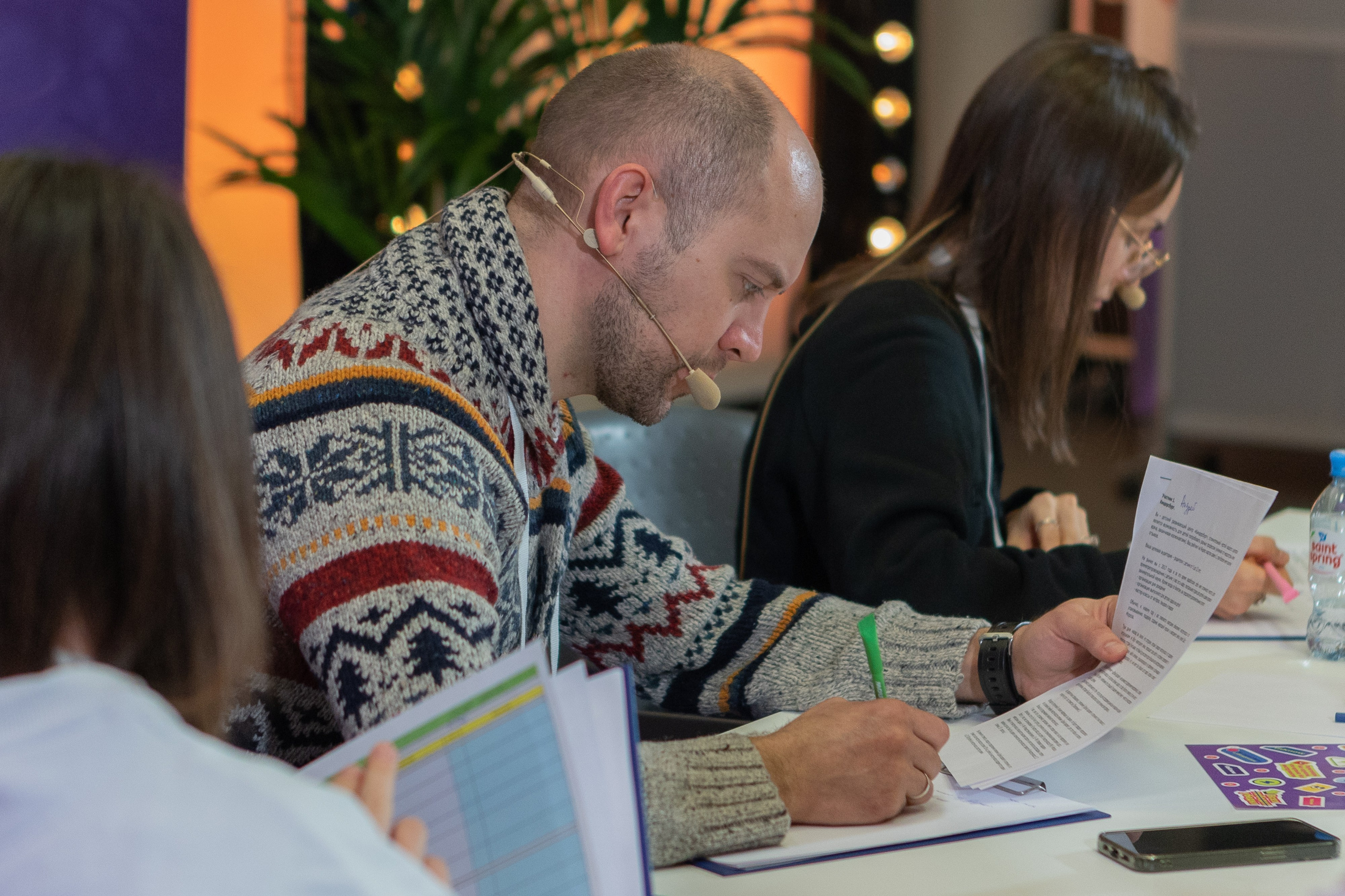 Съёмка Открытого тура по переговорам. Фотограф Юлия Назарова