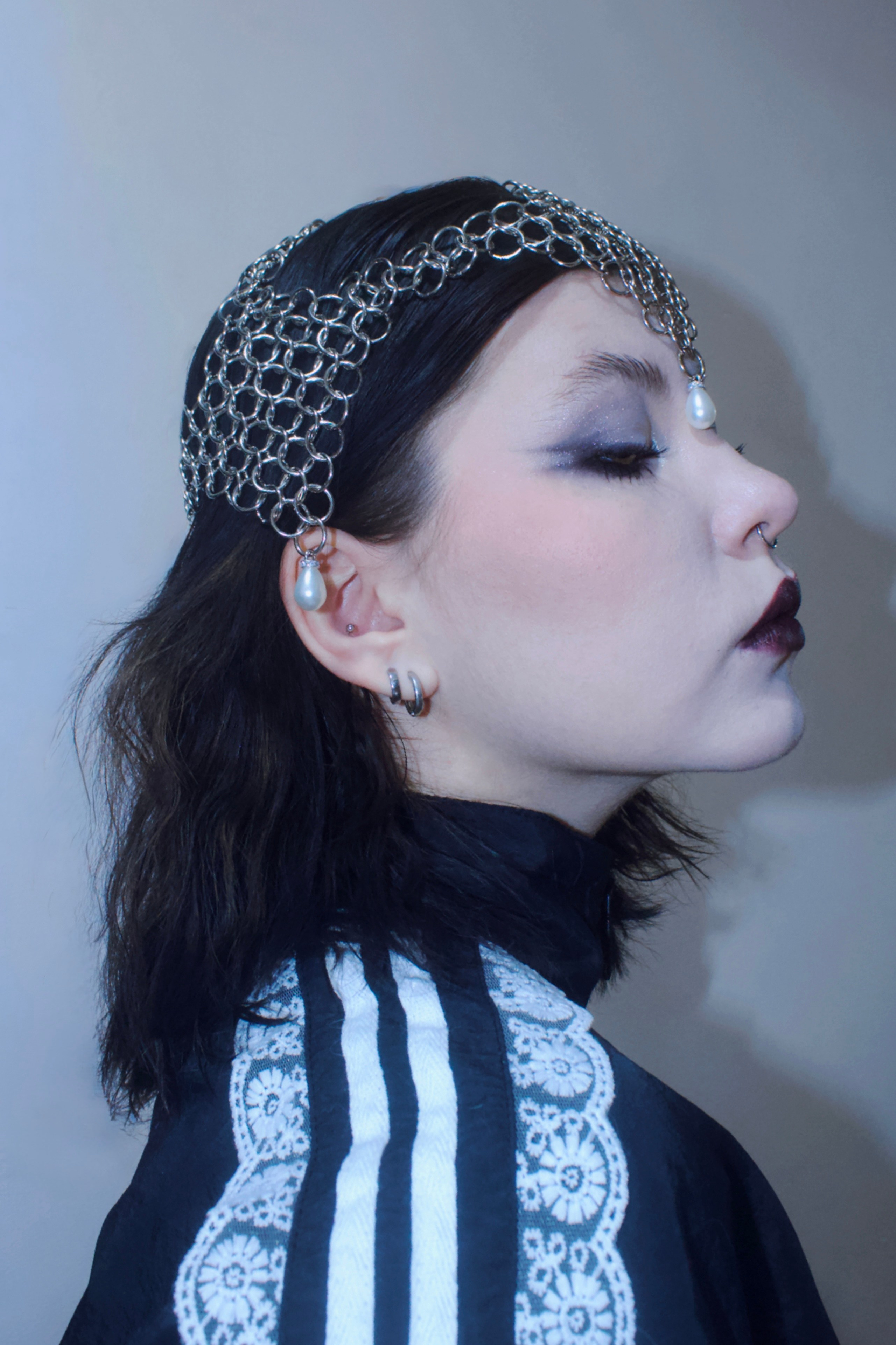 Головные уборы из кольчуги. Украшения из кольчуги в Москве Соня Спросонья