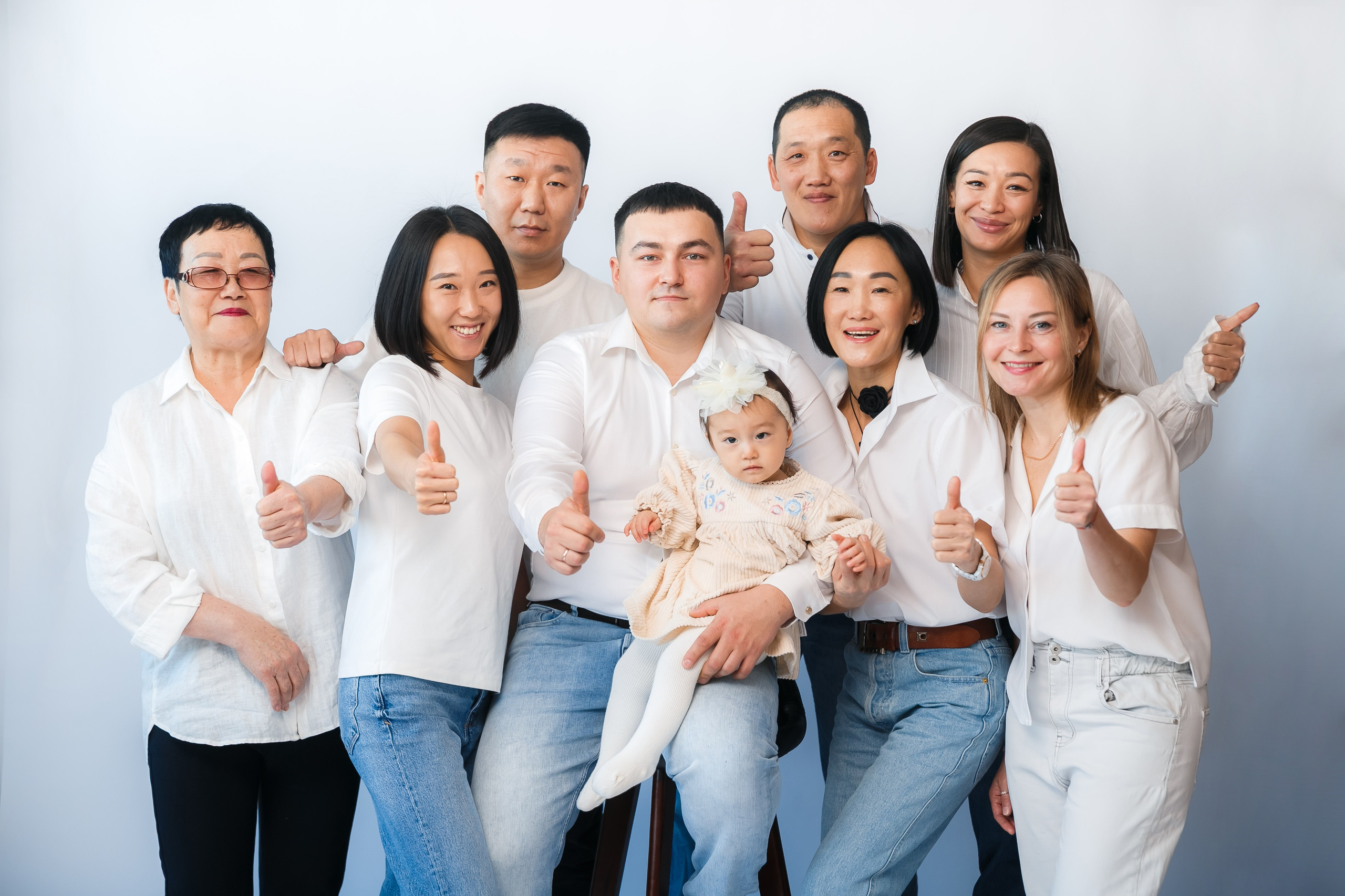 가족 семья. «Инбок» Фото студия