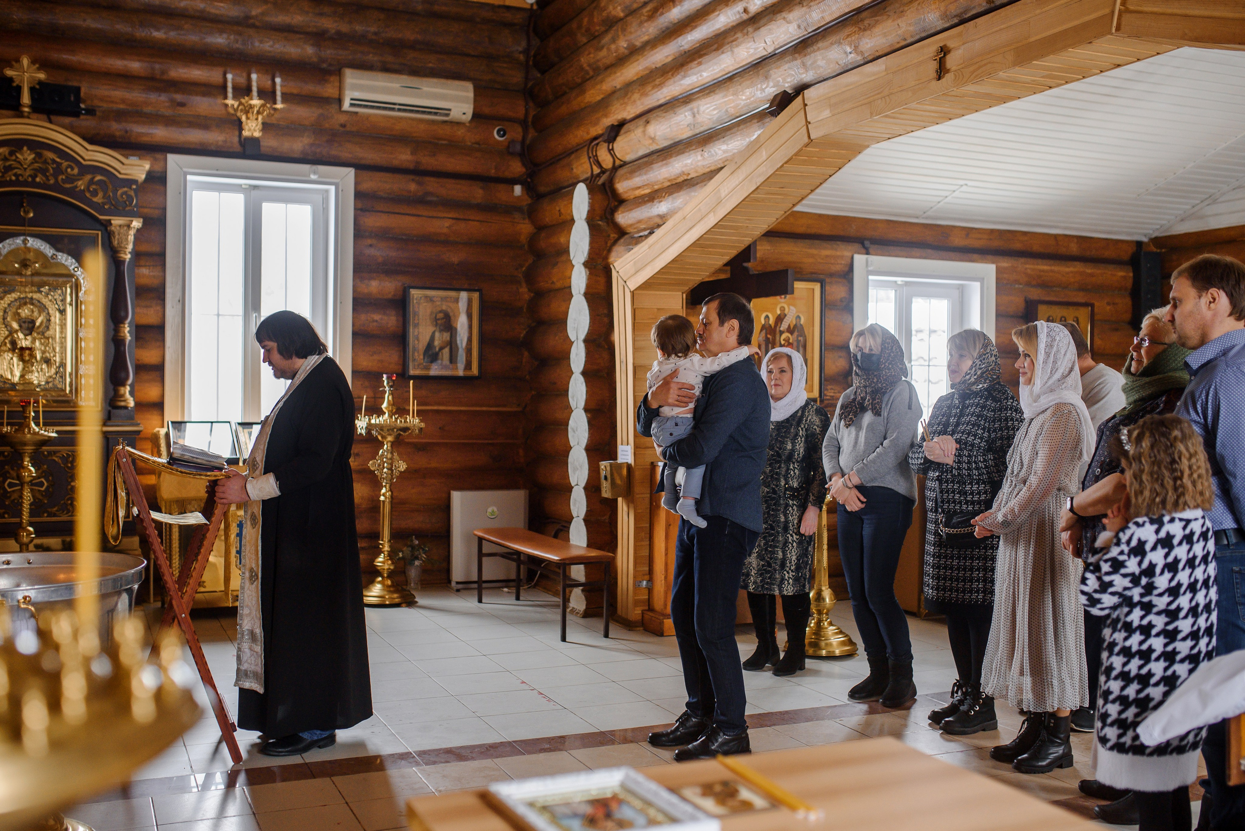 Крещение Севы. Храм во имя святого благоверного князя Дмитрия Донского (ГПЗ). Свадебный и семейный Фотограф в Пензе Татьяна Лапоногова