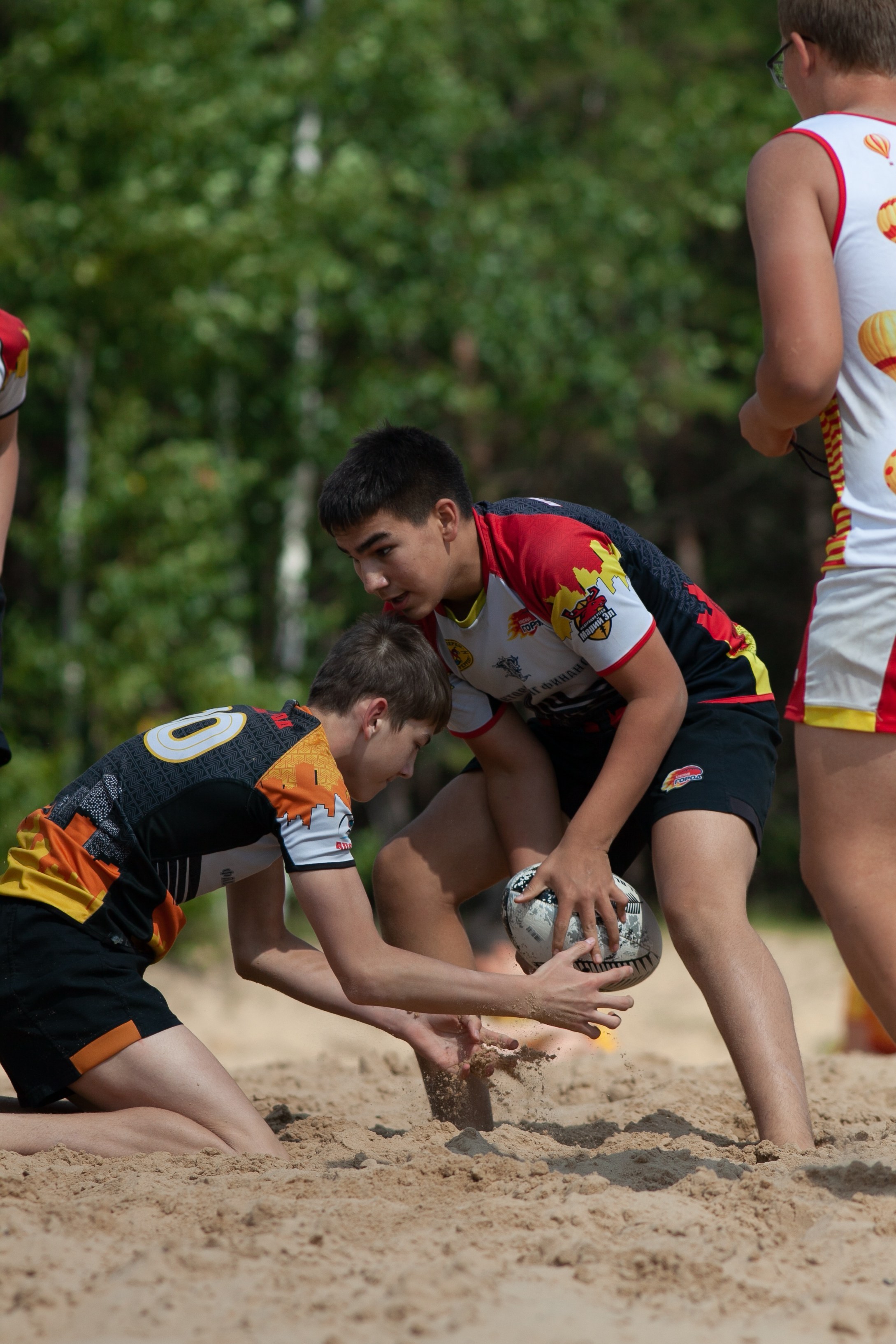 «Кубок «Молота» по пляжному Регби. Фотография