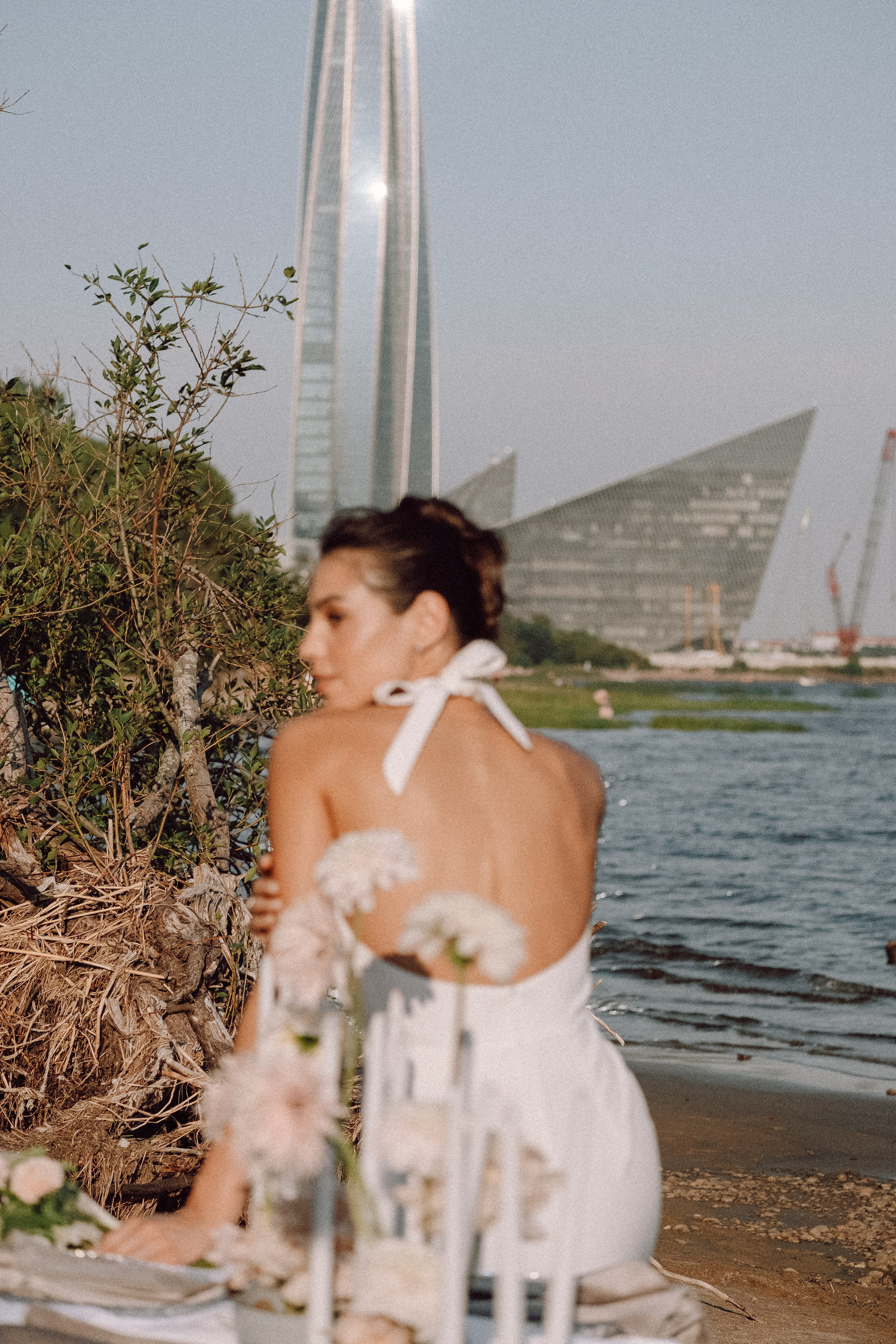 СВАДЕБНАЯ ФОТОСЕССИЯ ВЫЕЗДНОЙ ЦЕРЕМОНИИ (ФИНСКИЙ ЗАЛИВ). Профессиональный фотограф, Санкт-Петербург — Виктория Богомолова