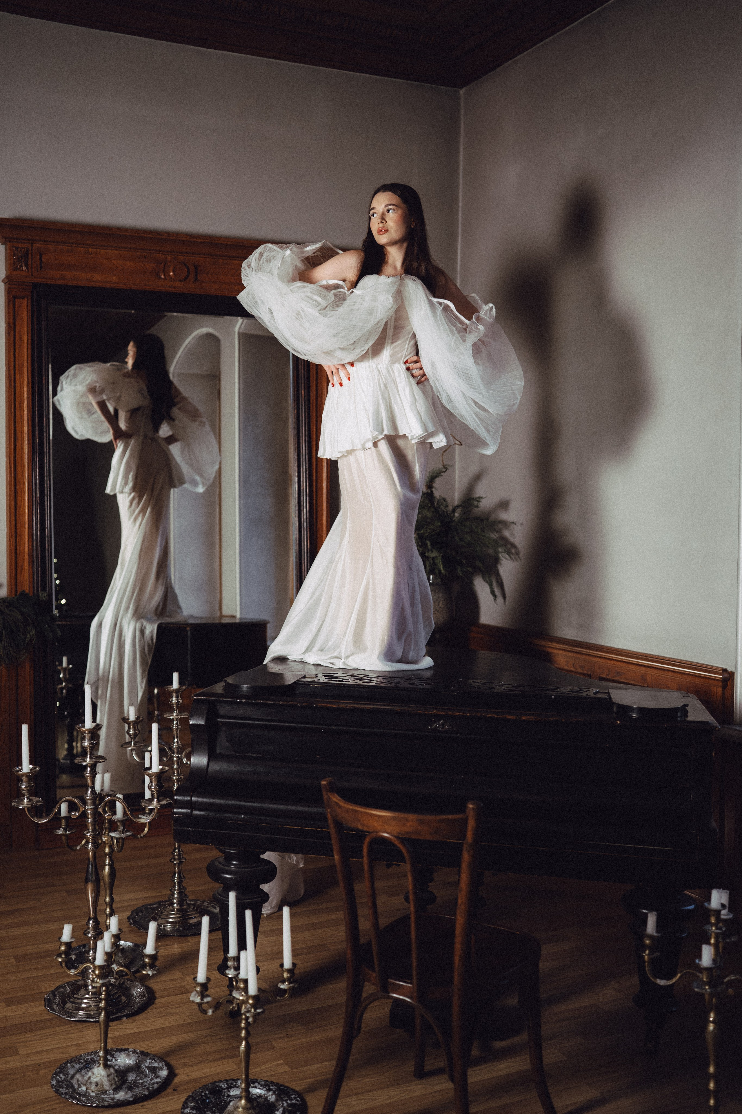 ФОТОСЕССИЯ В ВИНТАЖНОМ СТИЛЕ К НОВОМУ ГОДУ ДЛЯ ДЕВУШКИ. Профессиональный фотограф, Санкт-Петербург — Виктория Богомолова