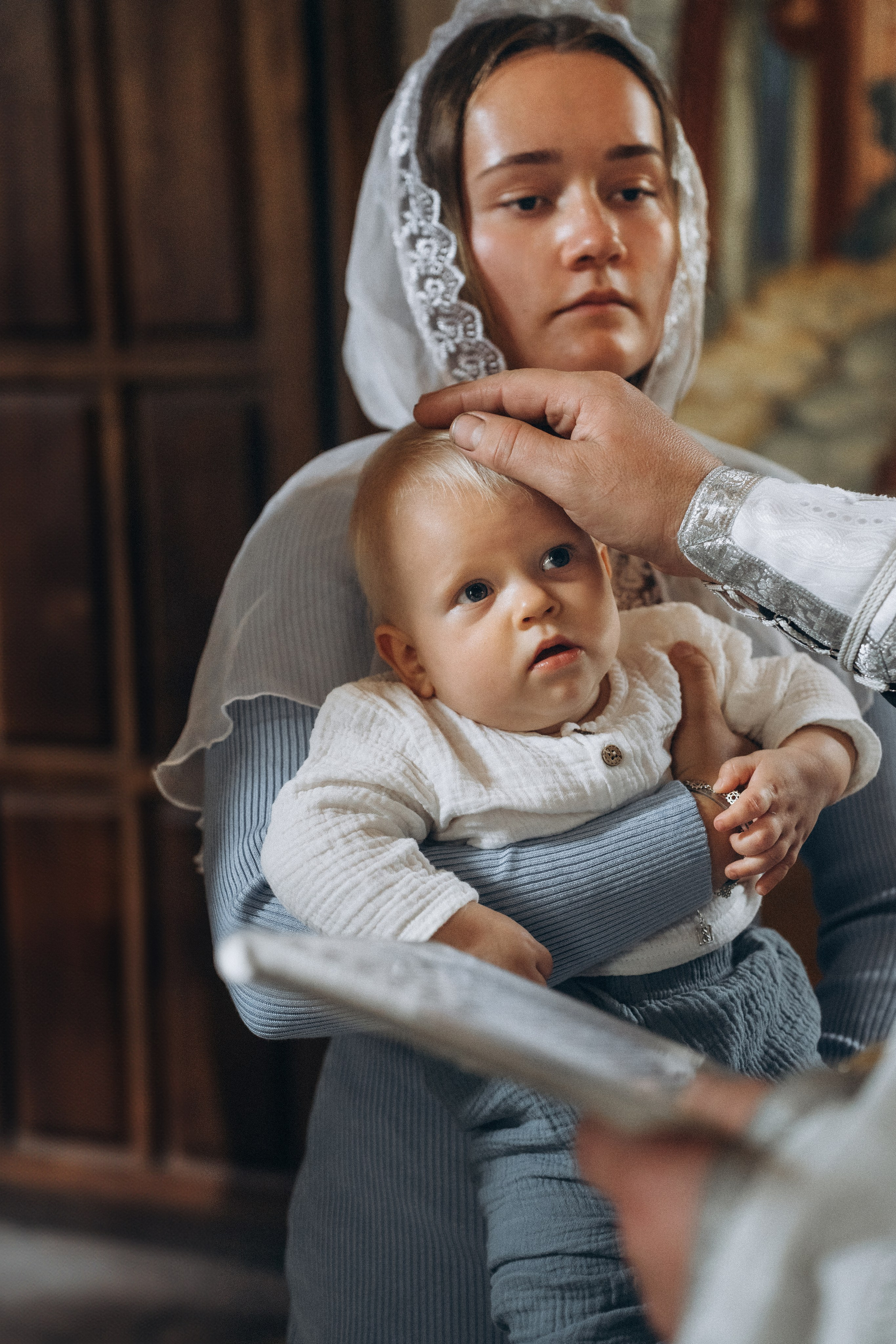 Крещение Александра. Фотограф Ольга Рубцова в Москве и Московской области