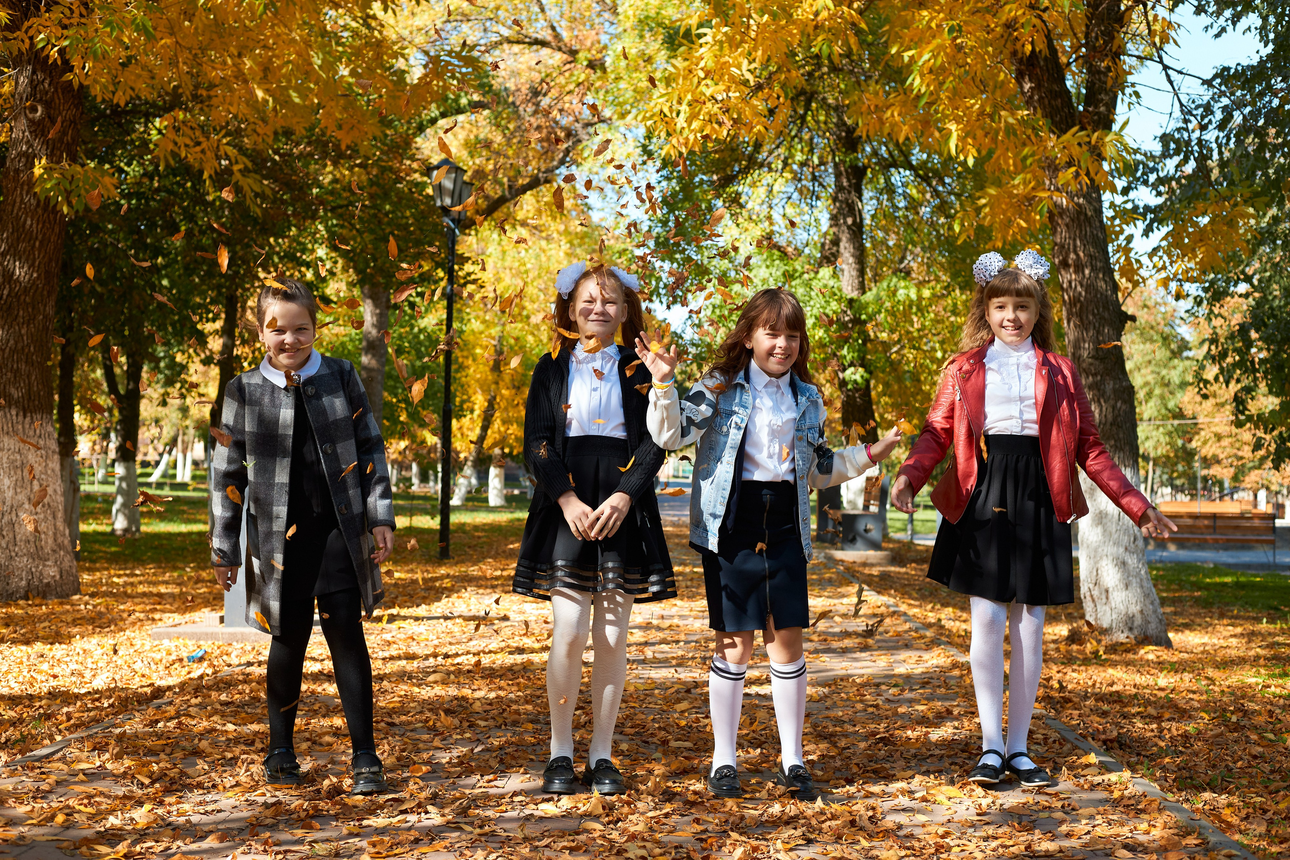 Съёмки в парке. Выпускные фотоальбомы Тацинская