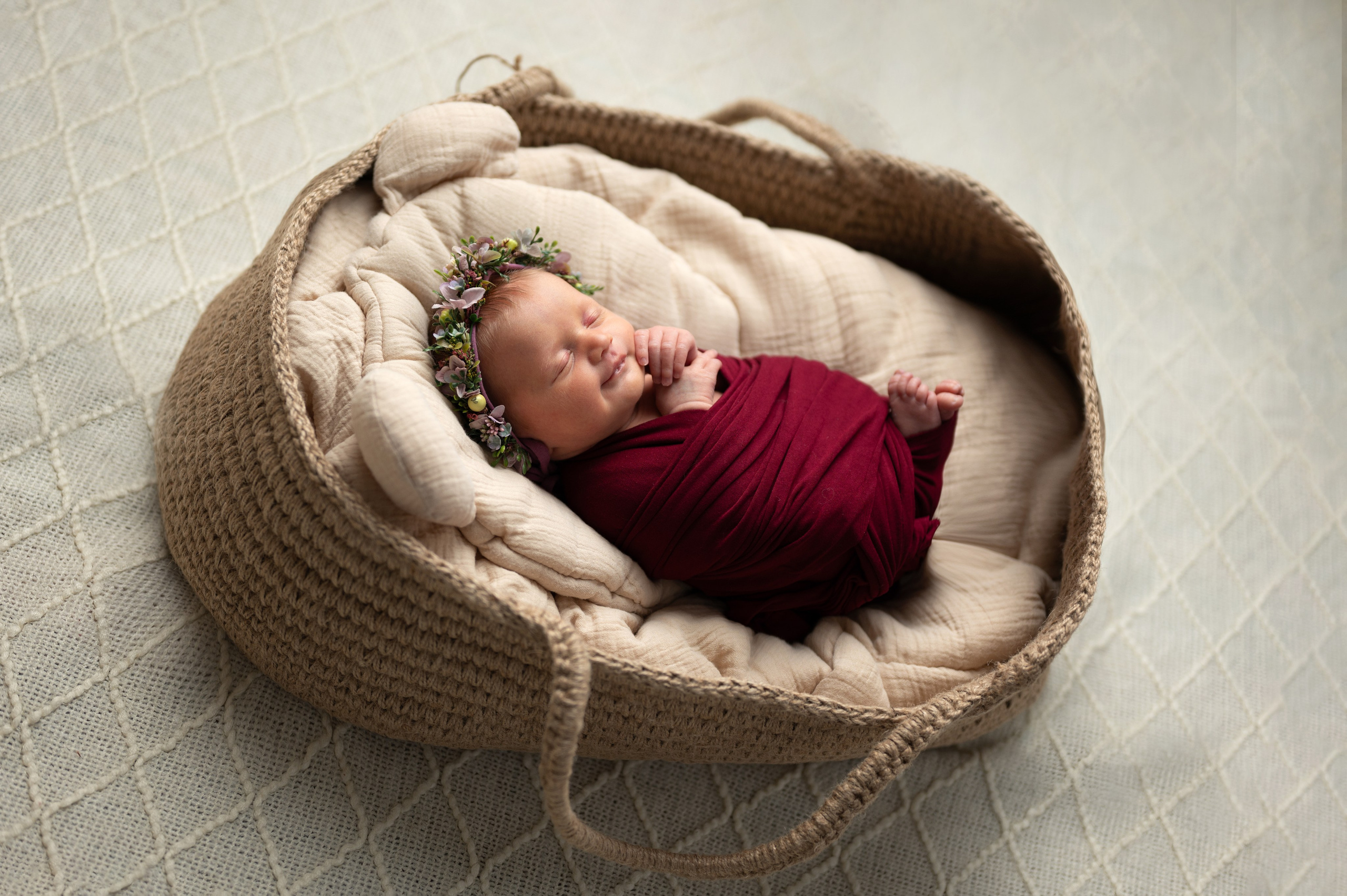 Даниэла 13 дней. Фотограф новорождённых Ольга Ушакова Москва