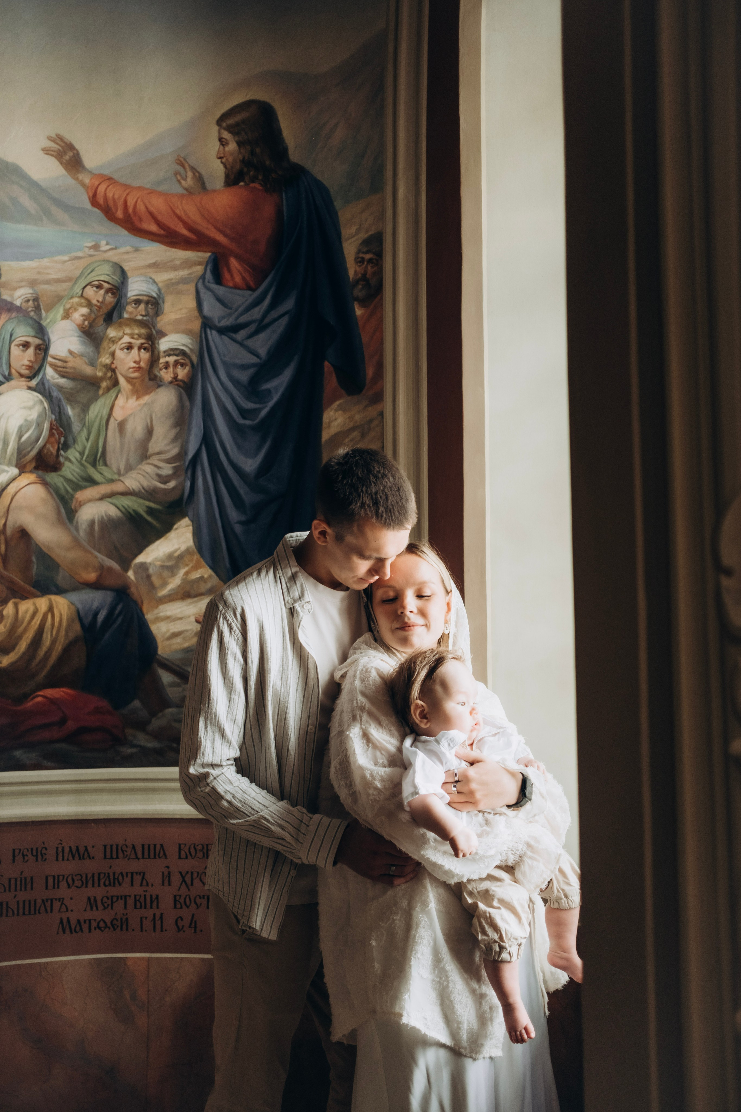 Таинство крещения Макария. Главная