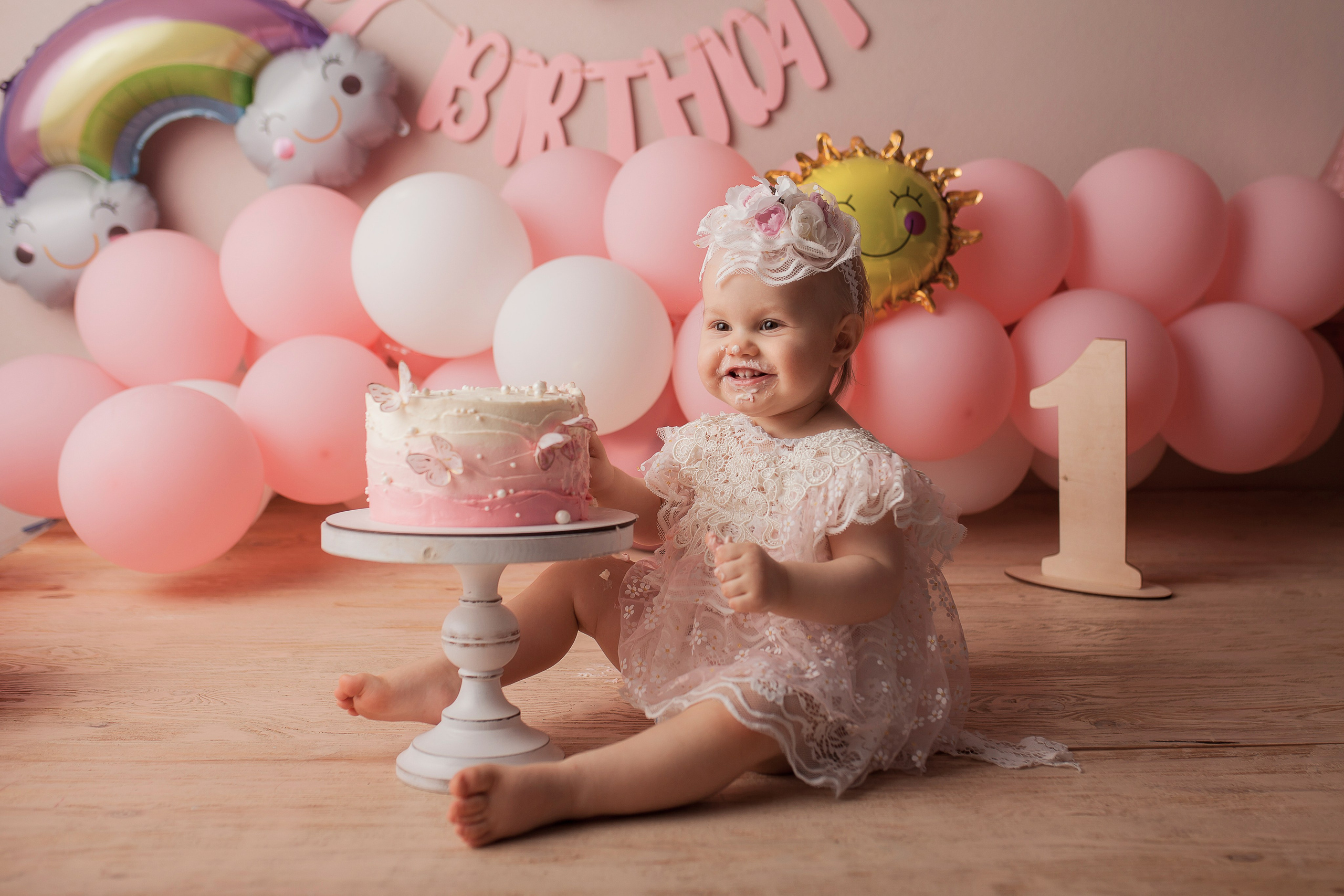 Марьяна, 1 годик. Фотограф новорожденных в Новокузнецке Анна Горошникова
