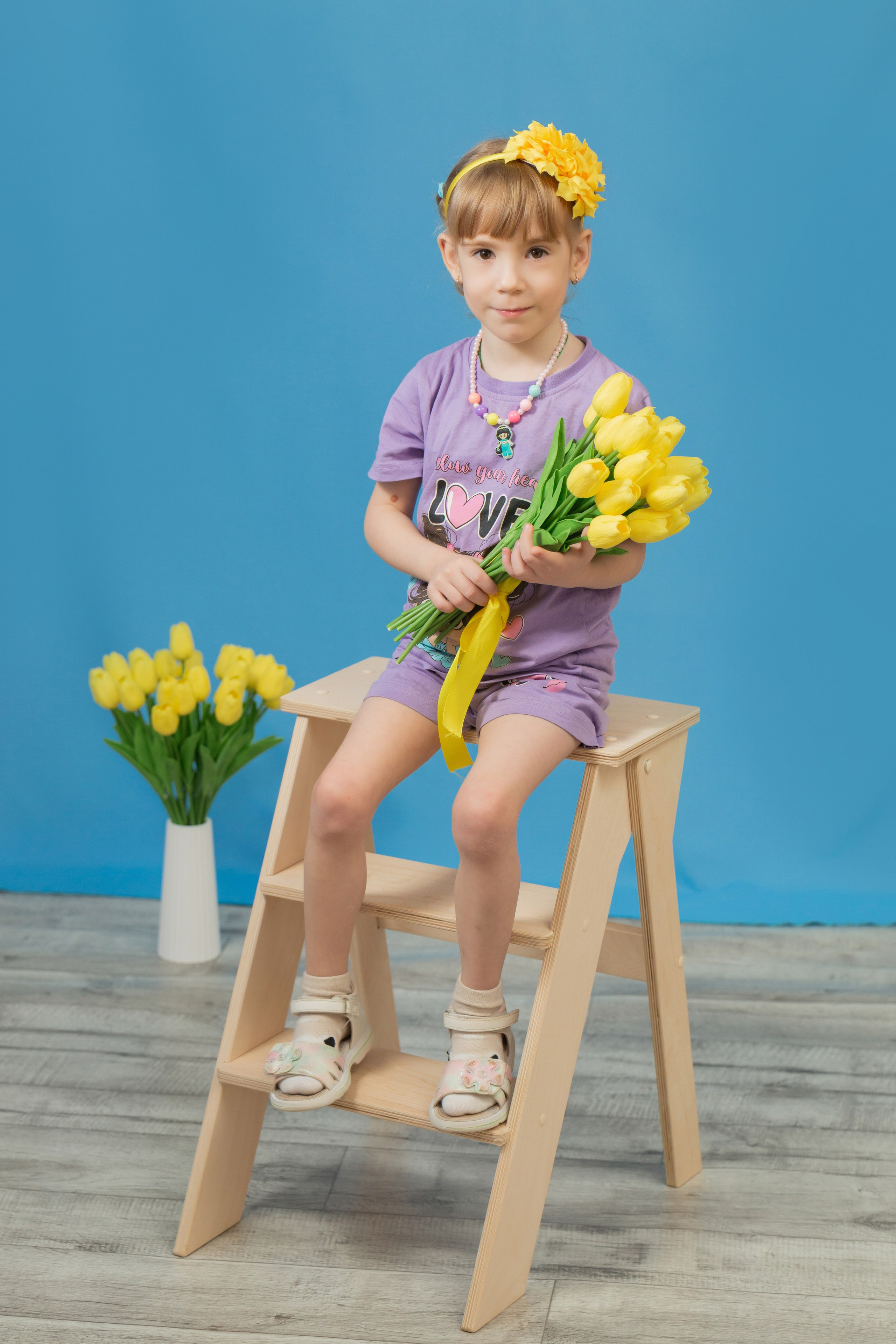 Весенний фотопроект в детском саду. Фотограф Южно-Сахалинск