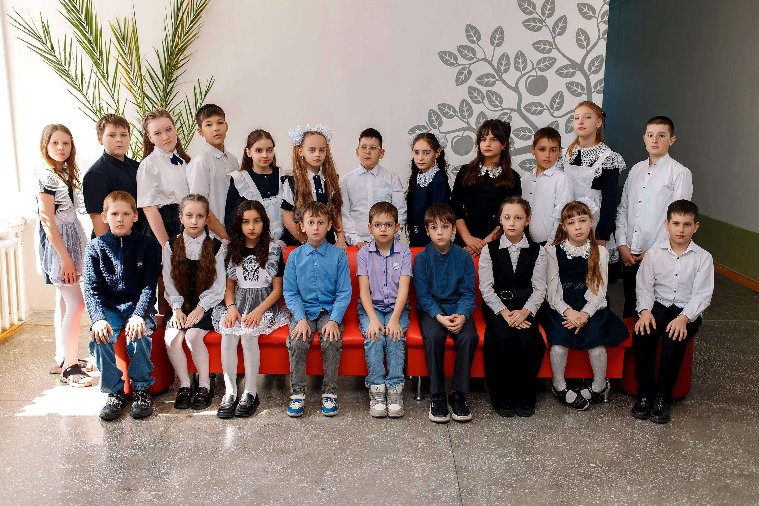 4 класс с. Барабаш. Фотограф Любовь Корниенко, Примоский край