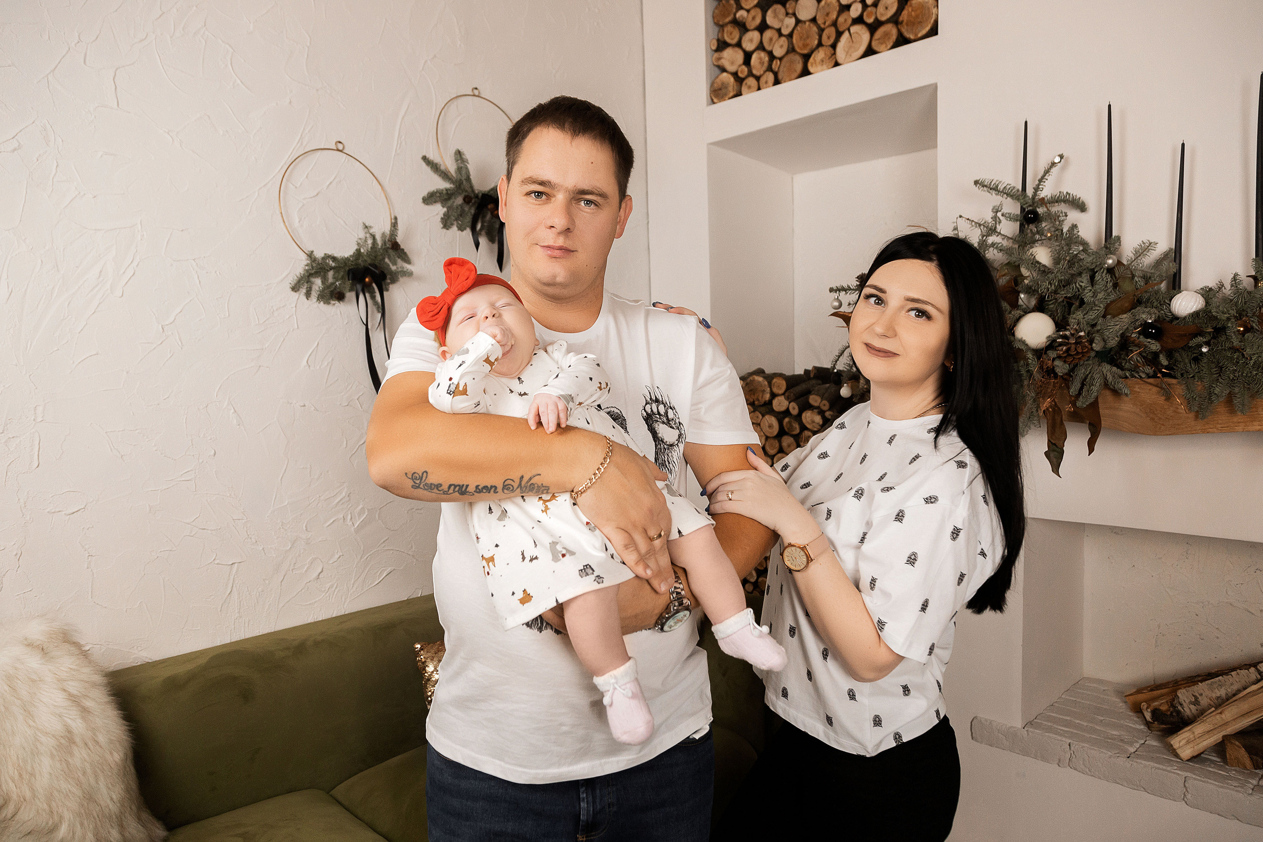 Семейная новогодняя. Свадебный фотограф