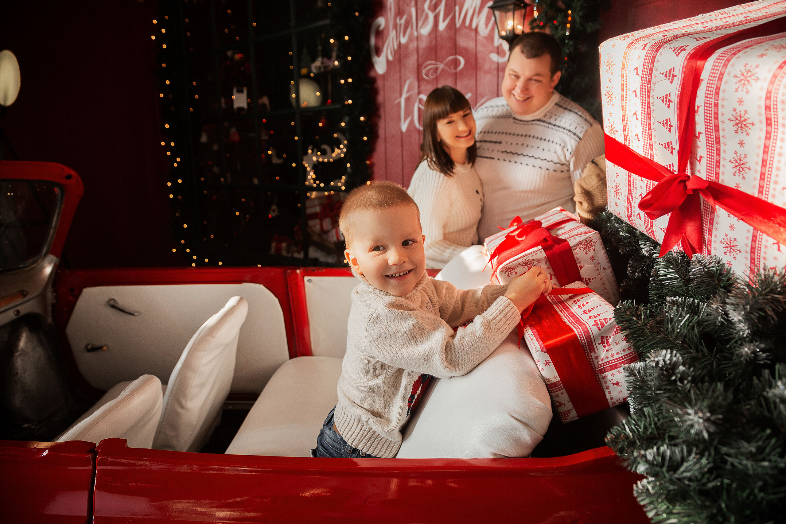 Новогодняя семейная. Свадебный фотограф