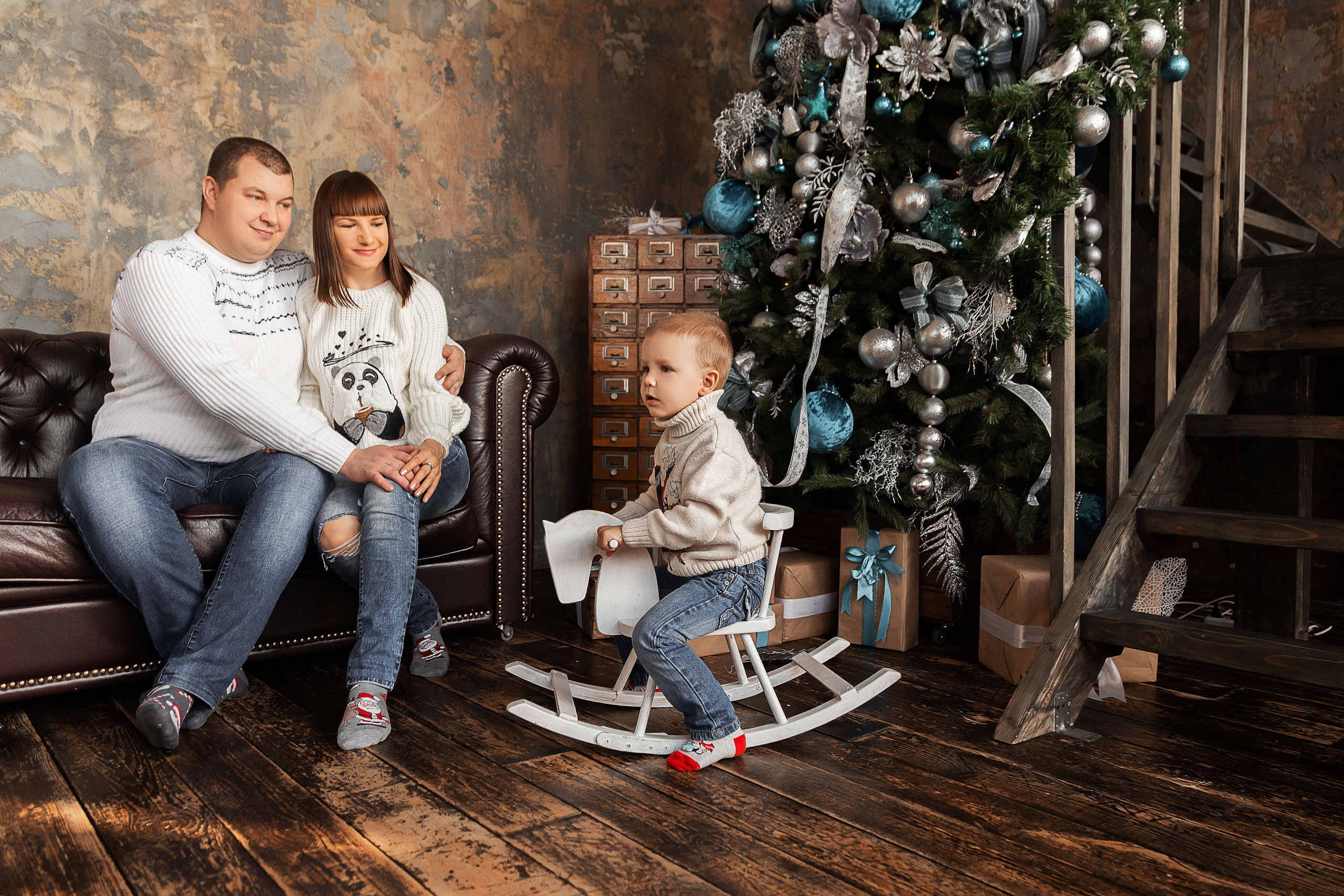 Новогодняя семейная. Свадебный фотограф