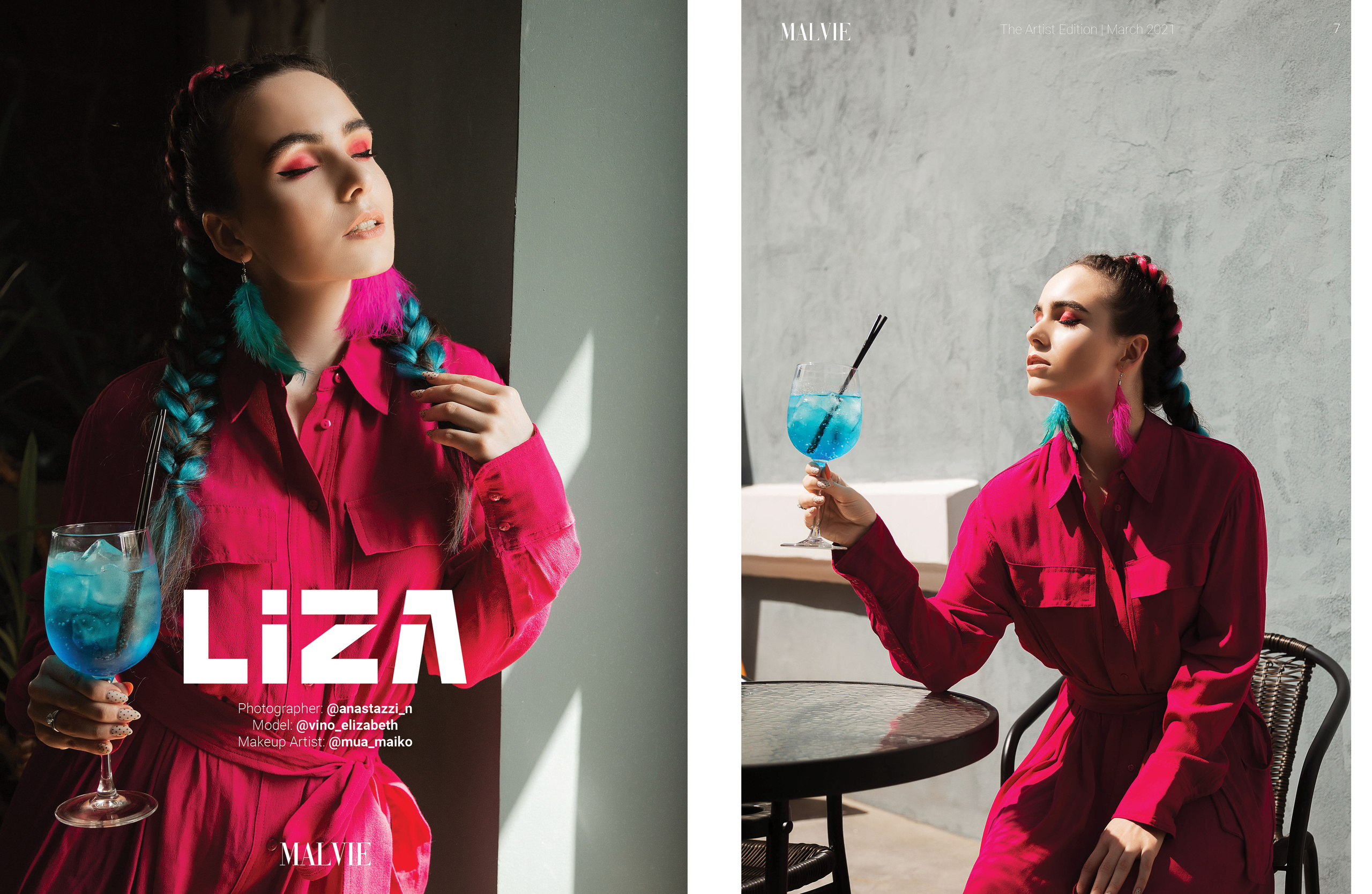 Malvie magazine march 2021. Свадебный фотограф