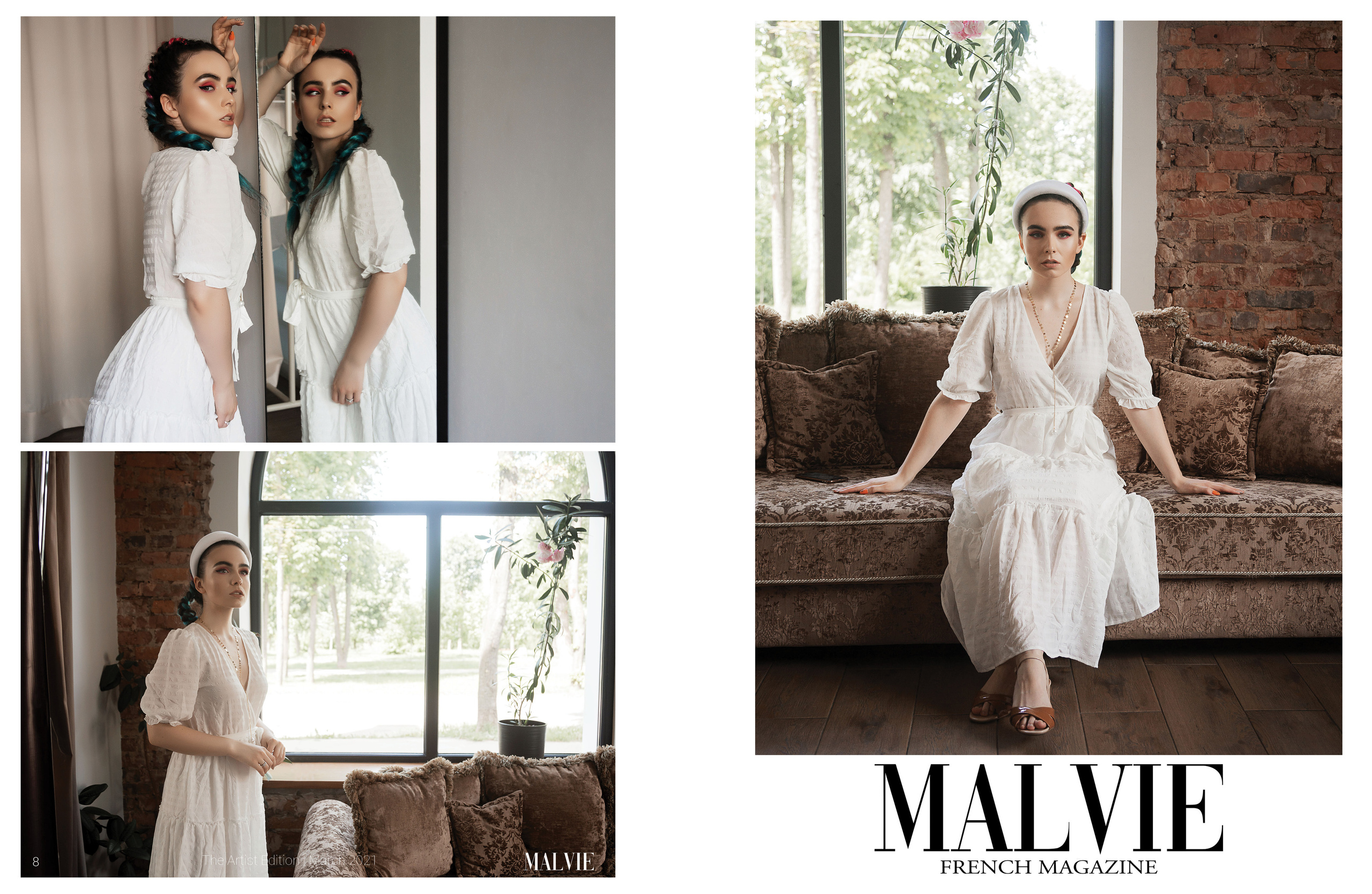 Malvie magazine march 2021. Свадебный фотограф