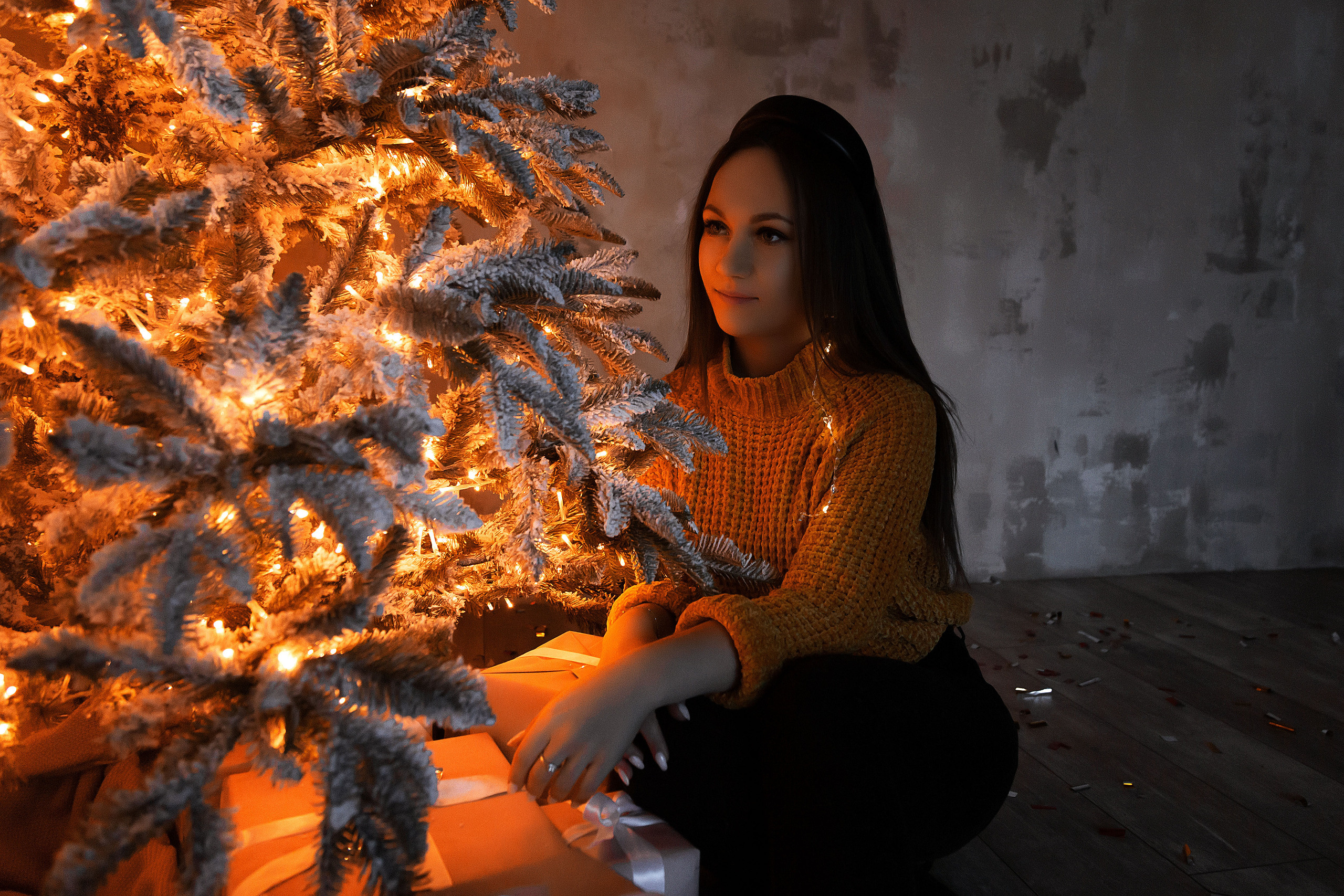 New year girl. Свадебный фотограф