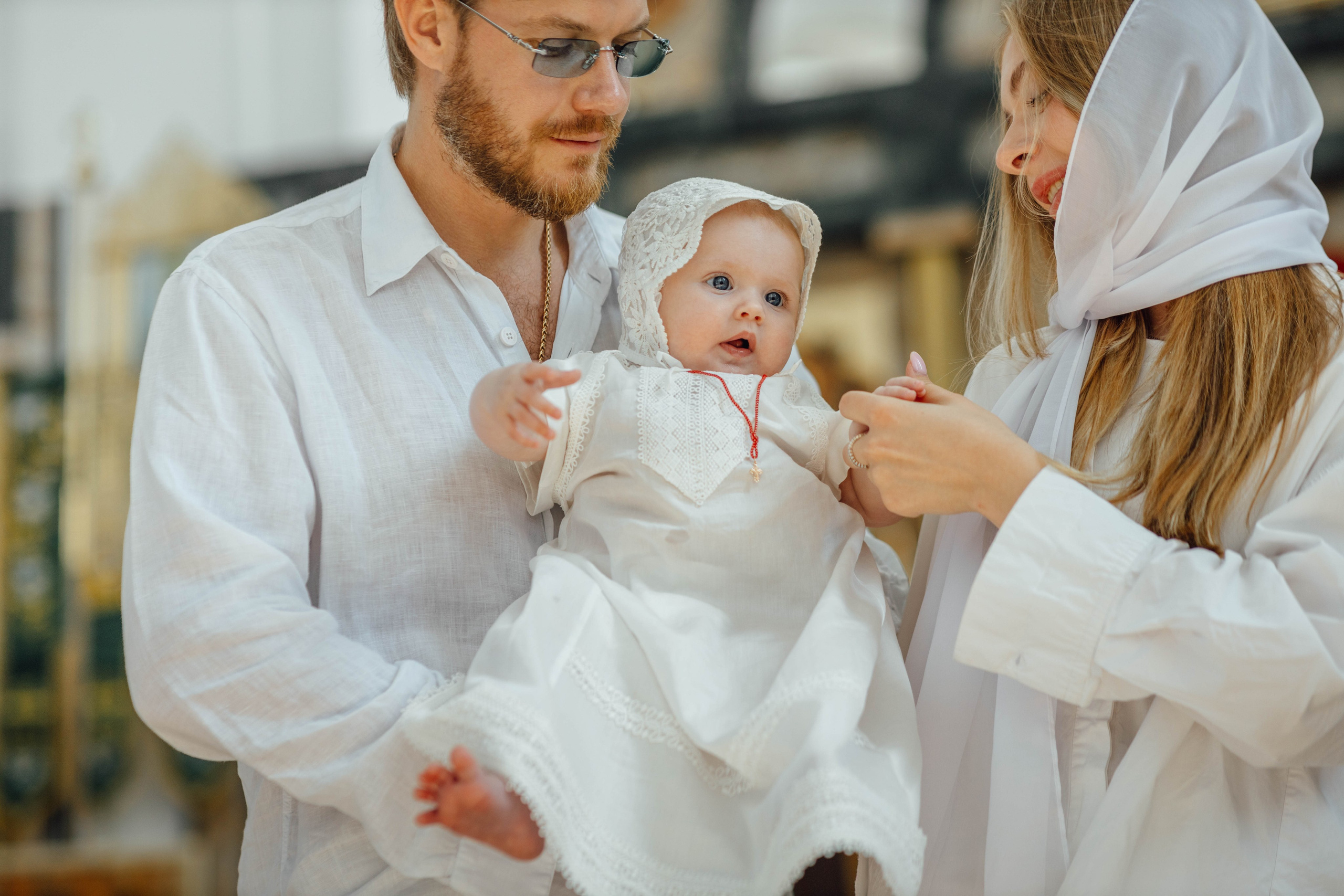 Крещение Мишель, гп. Ивенец, храм Ефросинии Полоцкой, август 2025