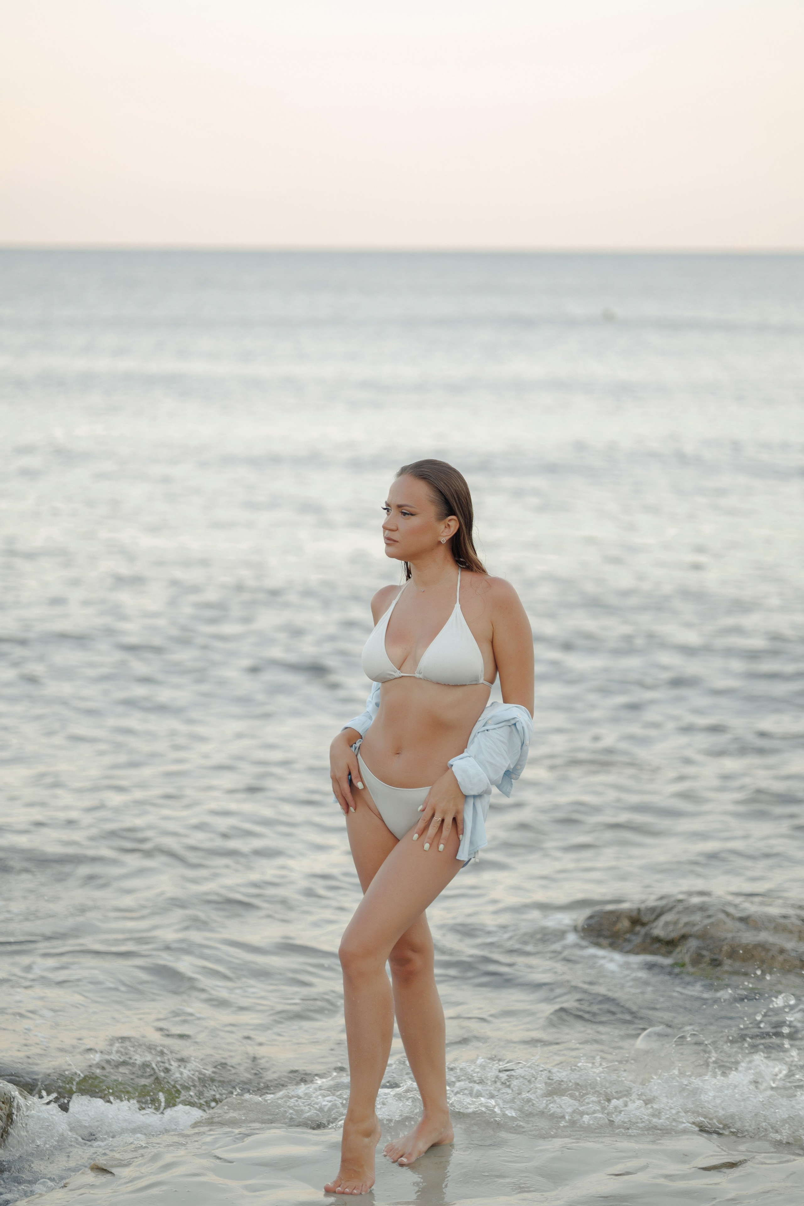 Рассвет на берегу моря. Семейный и портретный фотограф в Геленджике Любовь Бодрова