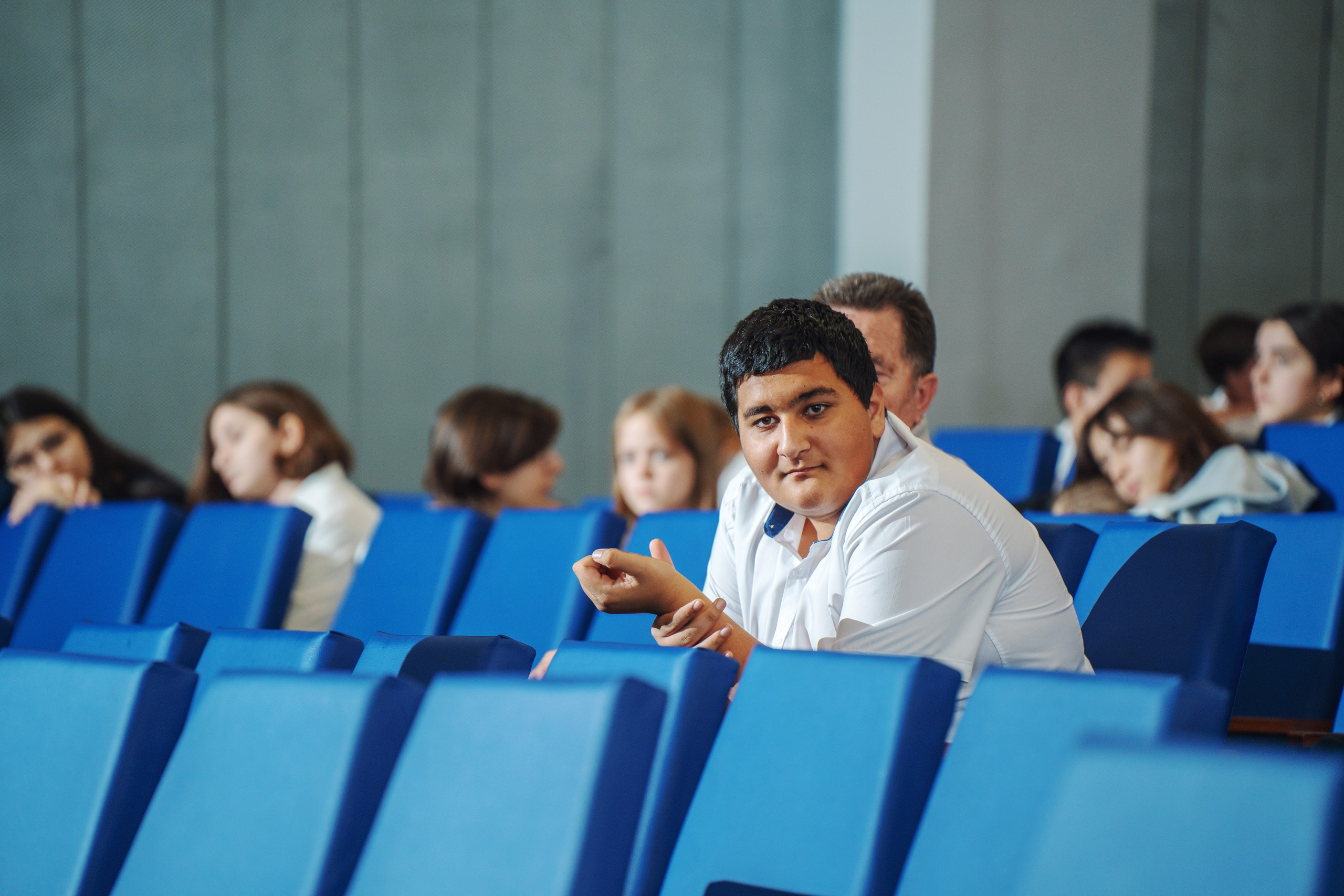 Лекция по киберспорту в школе № 2, п. Энем