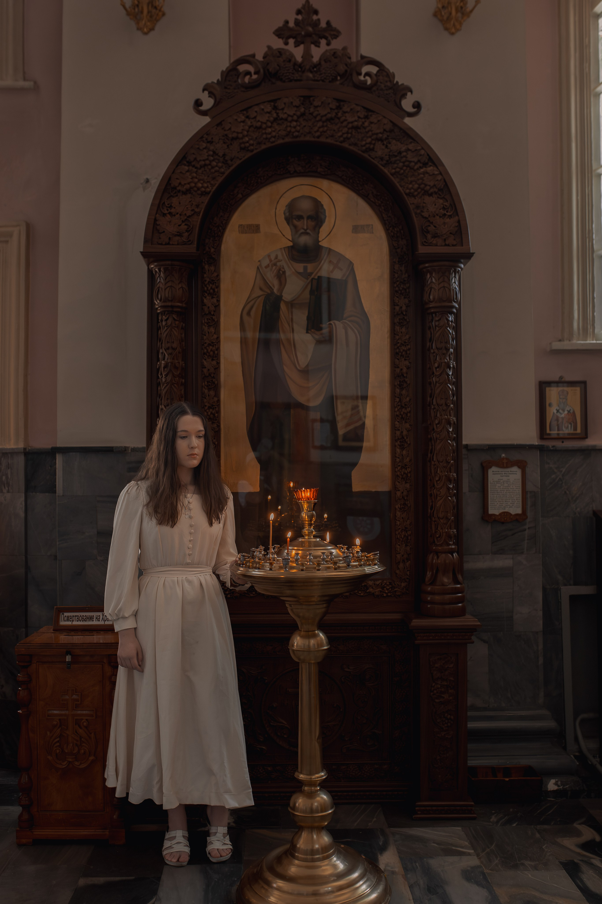 Крещение Алёны. Фотограф на Крещение и Венчание в Ташкенте