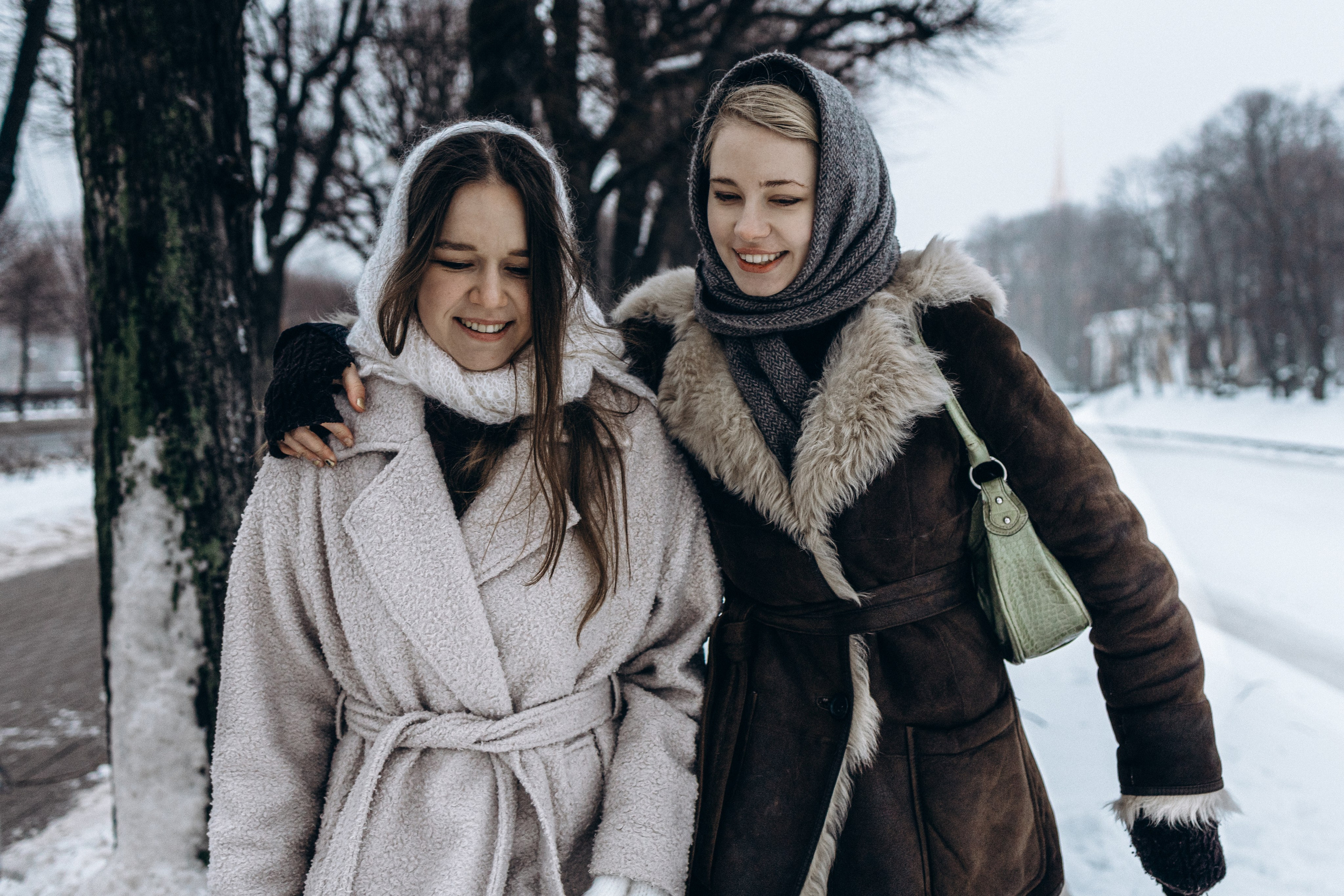 В объятьях снега и Невы. Семейный фотограф в Санкт-Петербурге Лена Соколова