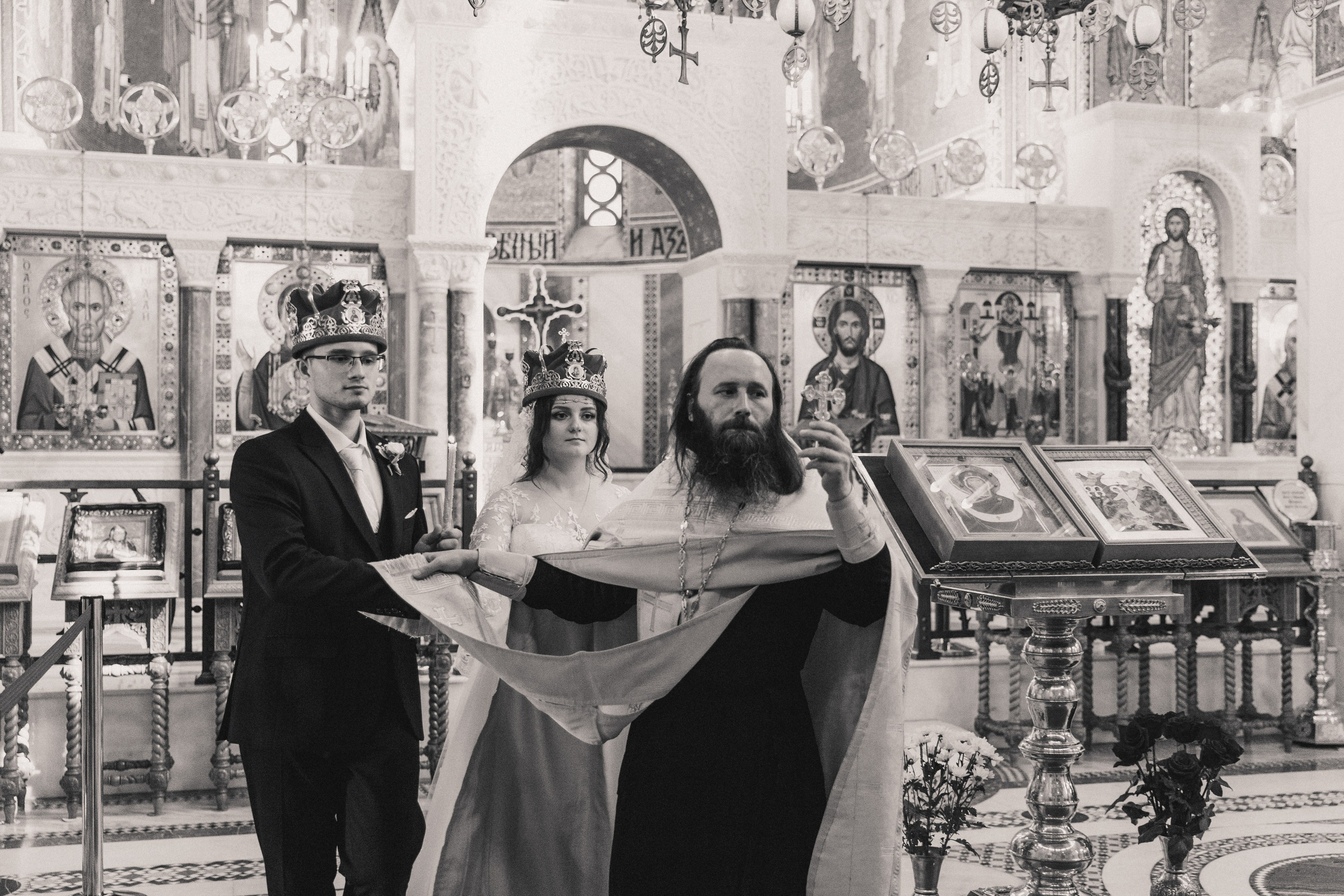 Венчание. Портретный фотограф в Москве Анна Бобрик