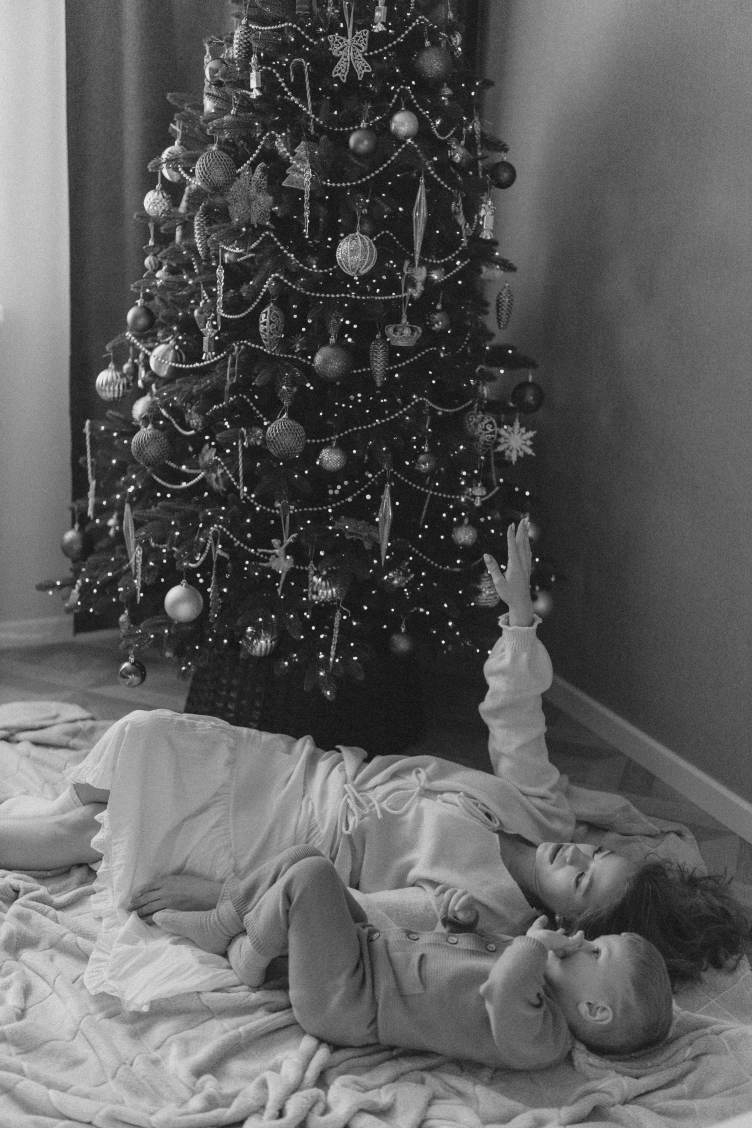 Мама и сын. Новогодние каникулы. Семейный и детский фотограф в Ростове-на-Дону Березкина Анна