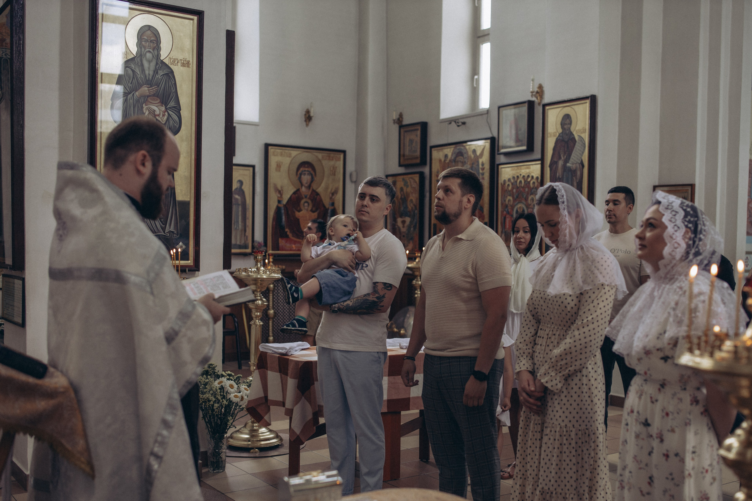 Крещение. Семейный и детский фотограф в Ростове-на-Дону Березкина Анна