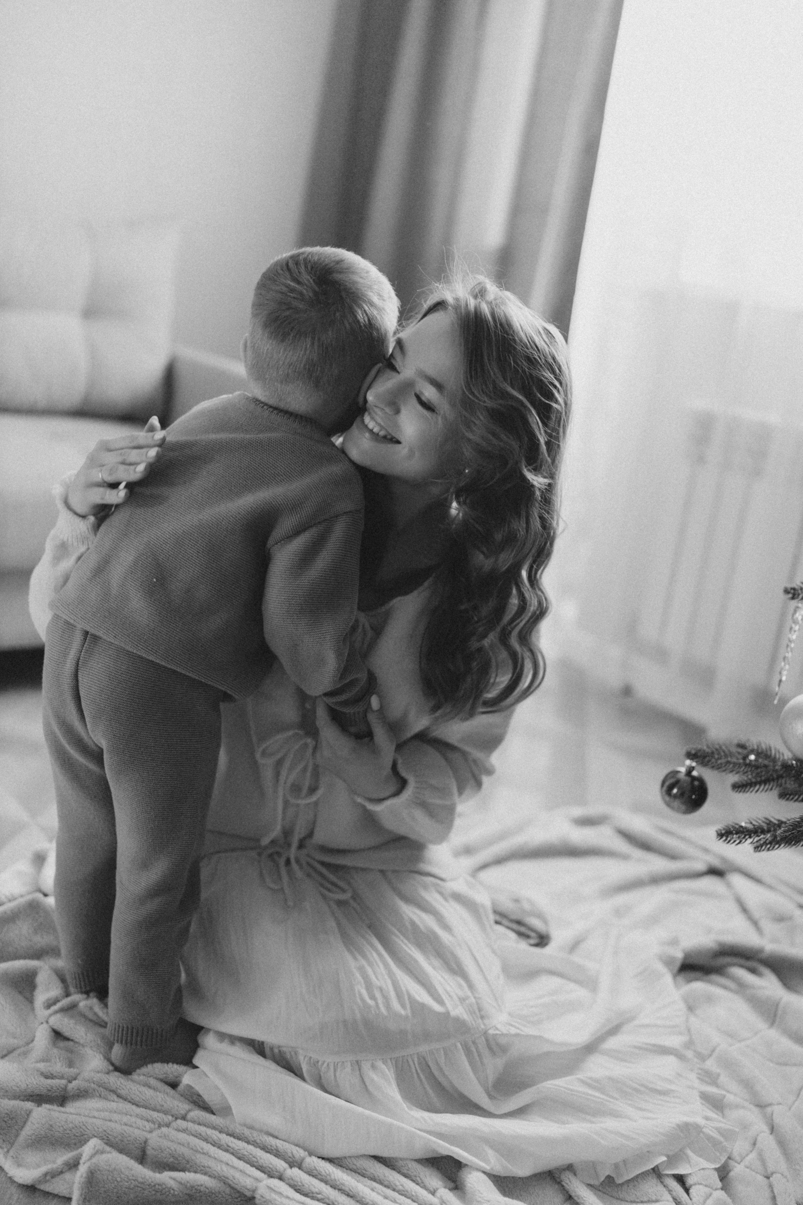 Мама и сын. Новогодние каникулы. Семейный и детский фотограф в Ростове-на-Дону Березкина Анна